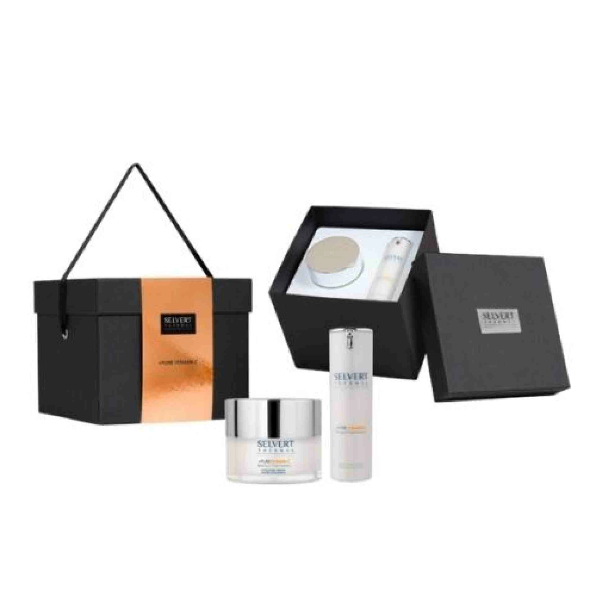 PURE VITAMIN C. BEAUTY COFFRET:  Crema 50 ml + Serum 30 ml - Vitamina C - Selvert Thermal ®