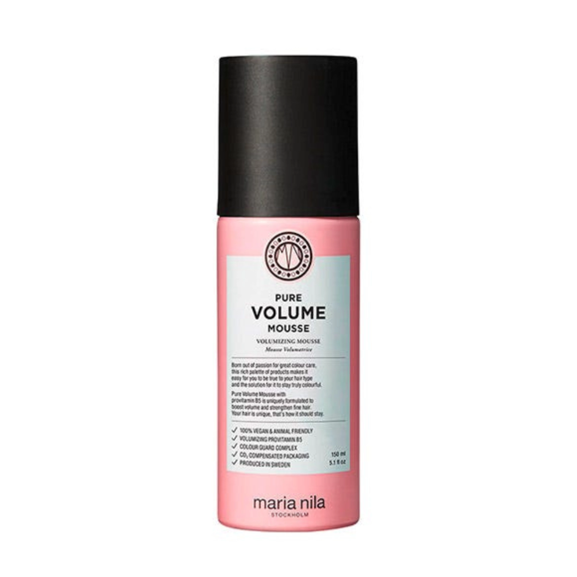 Pure Volume Mousse | Espuma nutritiva y voluminizadora 150ml - Pure Volume - Maria Nila ®