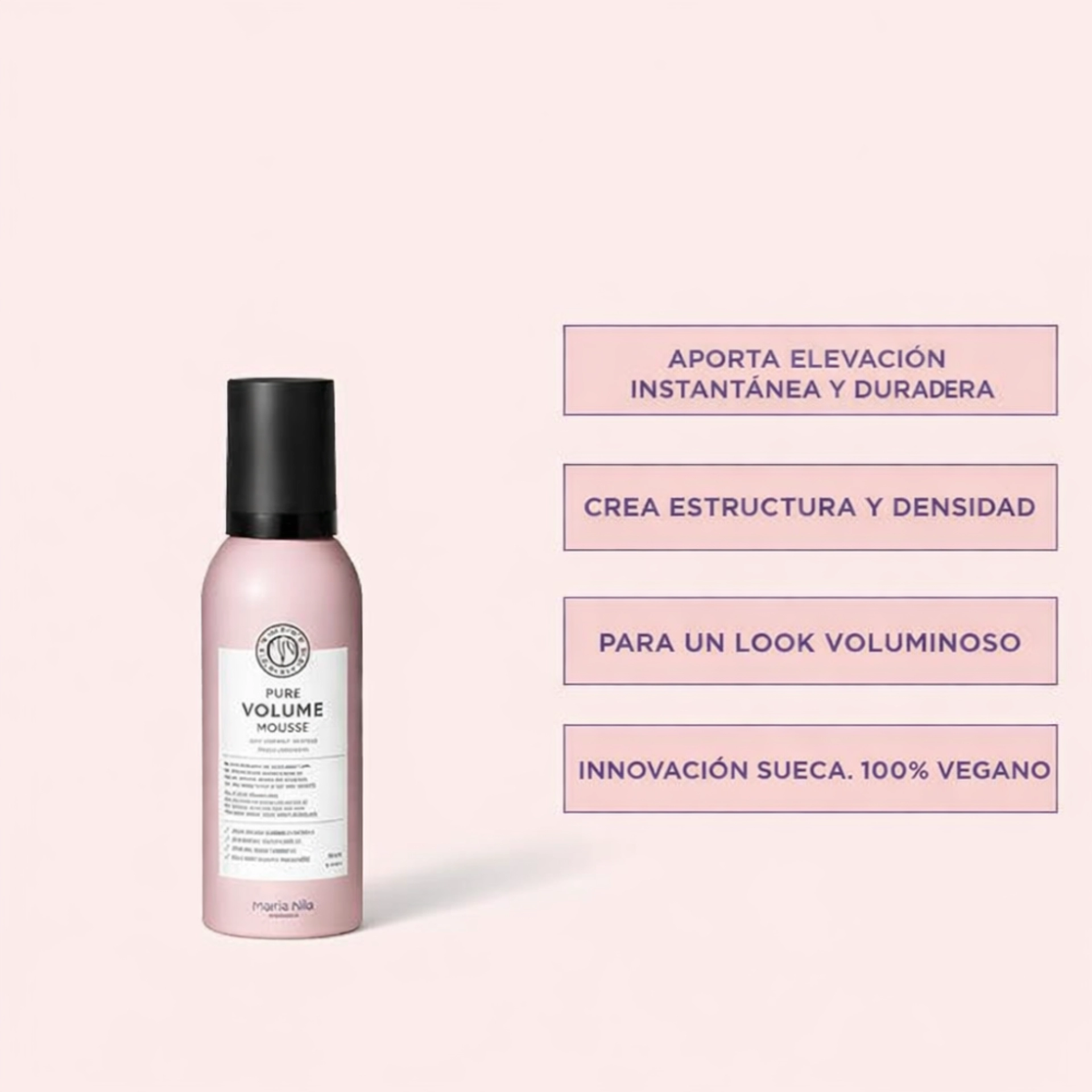 Pure Volume Mousse | Espuma nutritiva y voluminizadora 150ml - Pure Volume - Maria Nila ®