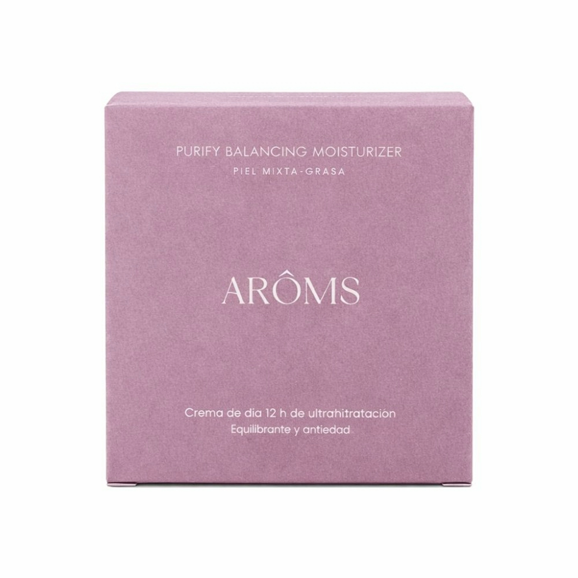 Purify Balancing Moisturizer | Crema pieles mixtas-grasas 50ml - Happiness Cosmetics - Arôms Natur ®