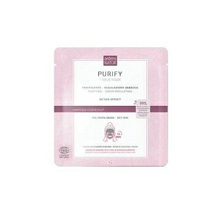 Purify Tissue Mask | Mascarilla purificante 1ud - Happiness Detox - Arôms Natur ®
