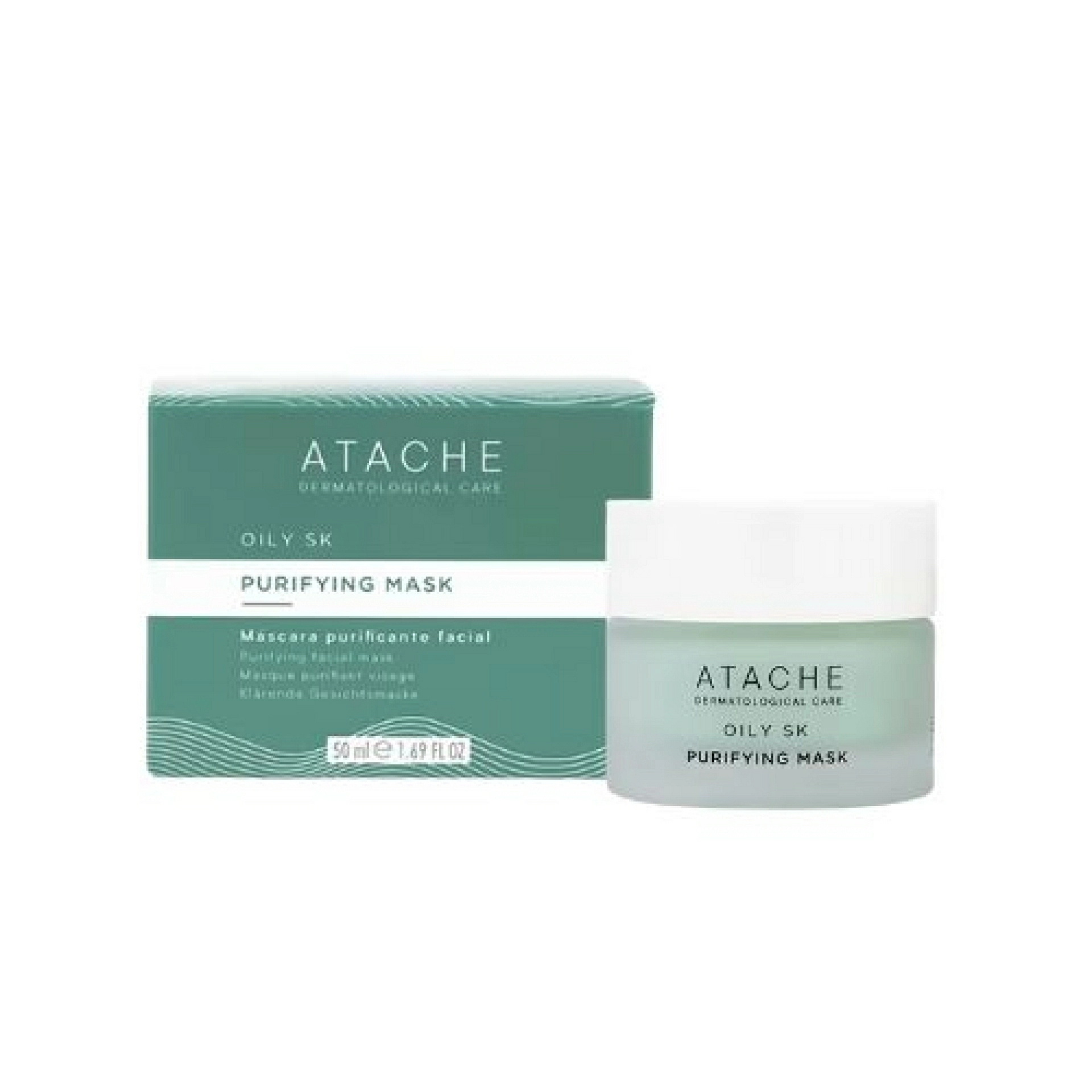 Purifying Mask - Mascarilla purificante facial 50 ml - Oily SK - Atache ®