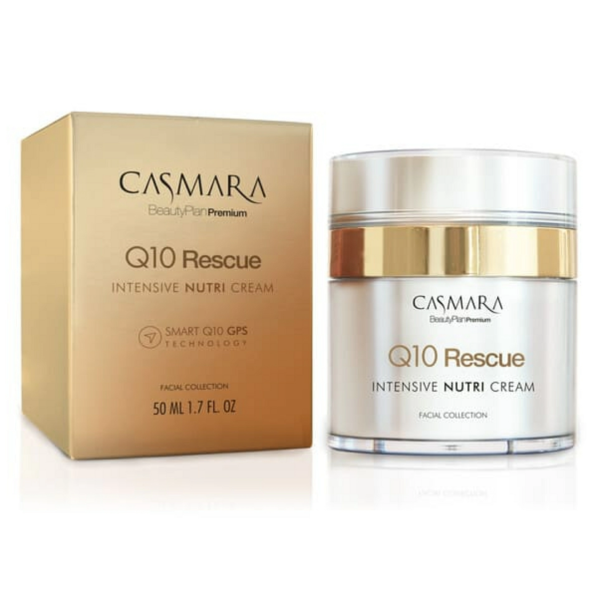 Q10 Rescue Intensive Nutri Cream 50 ml | Crema Hidratante Recuperadora - Casmara ®