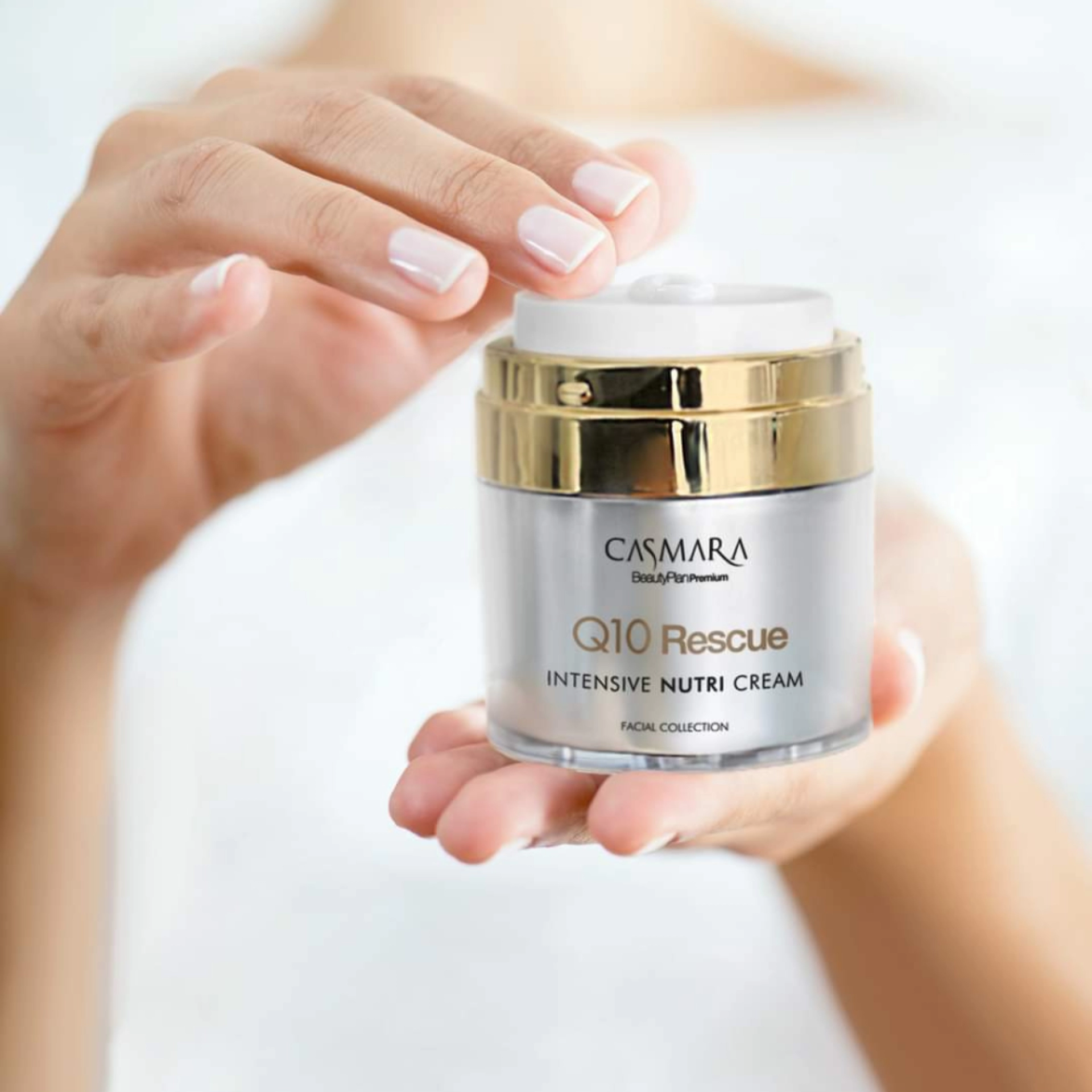 Q10 Rescue Intensive Nutri Cream 50 ml | Crema Hidratante Recuperadora - Casmara ®