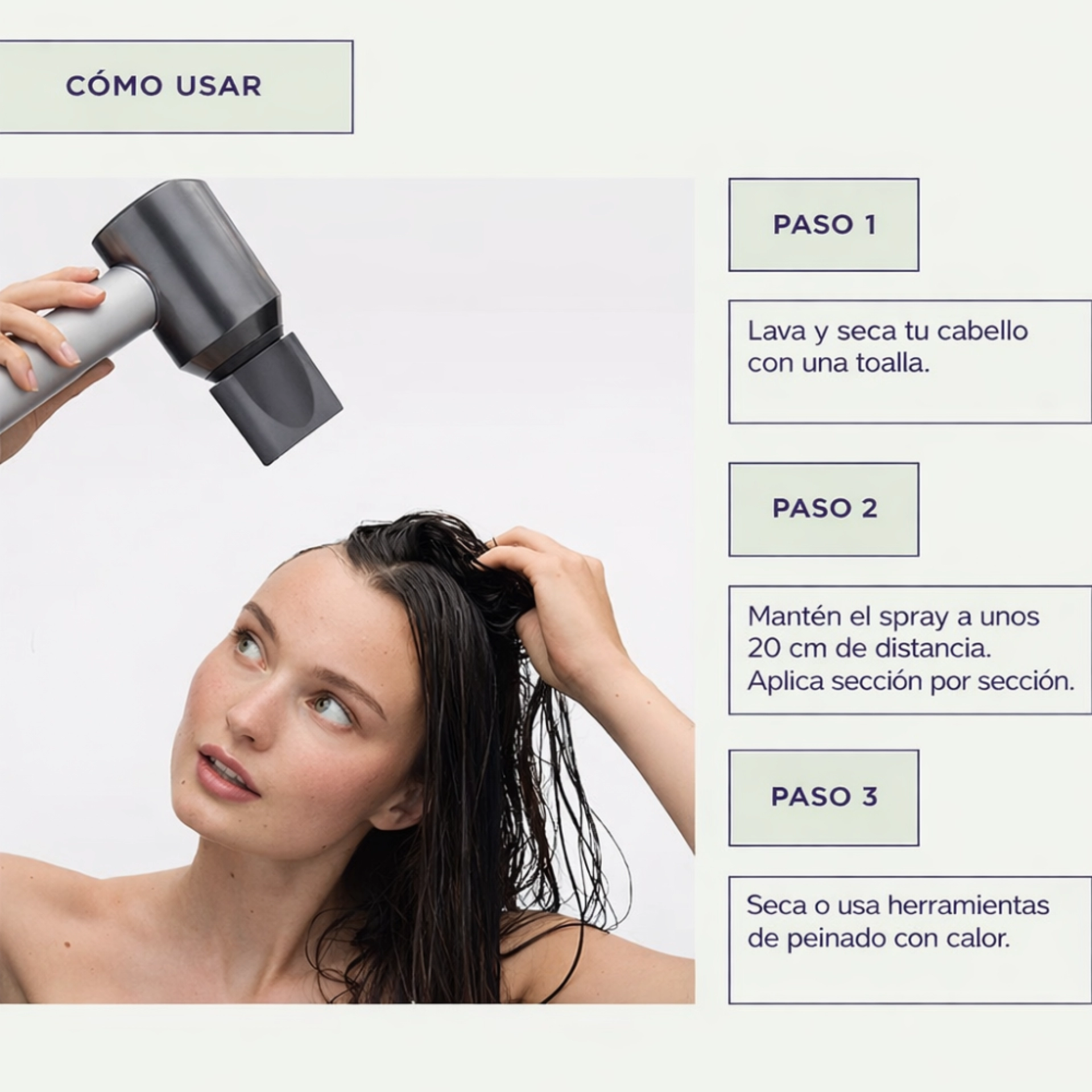 Quick Dry Heat Spray | Protector Térmico 150 ml - Style & Finish - Maria Nila ®