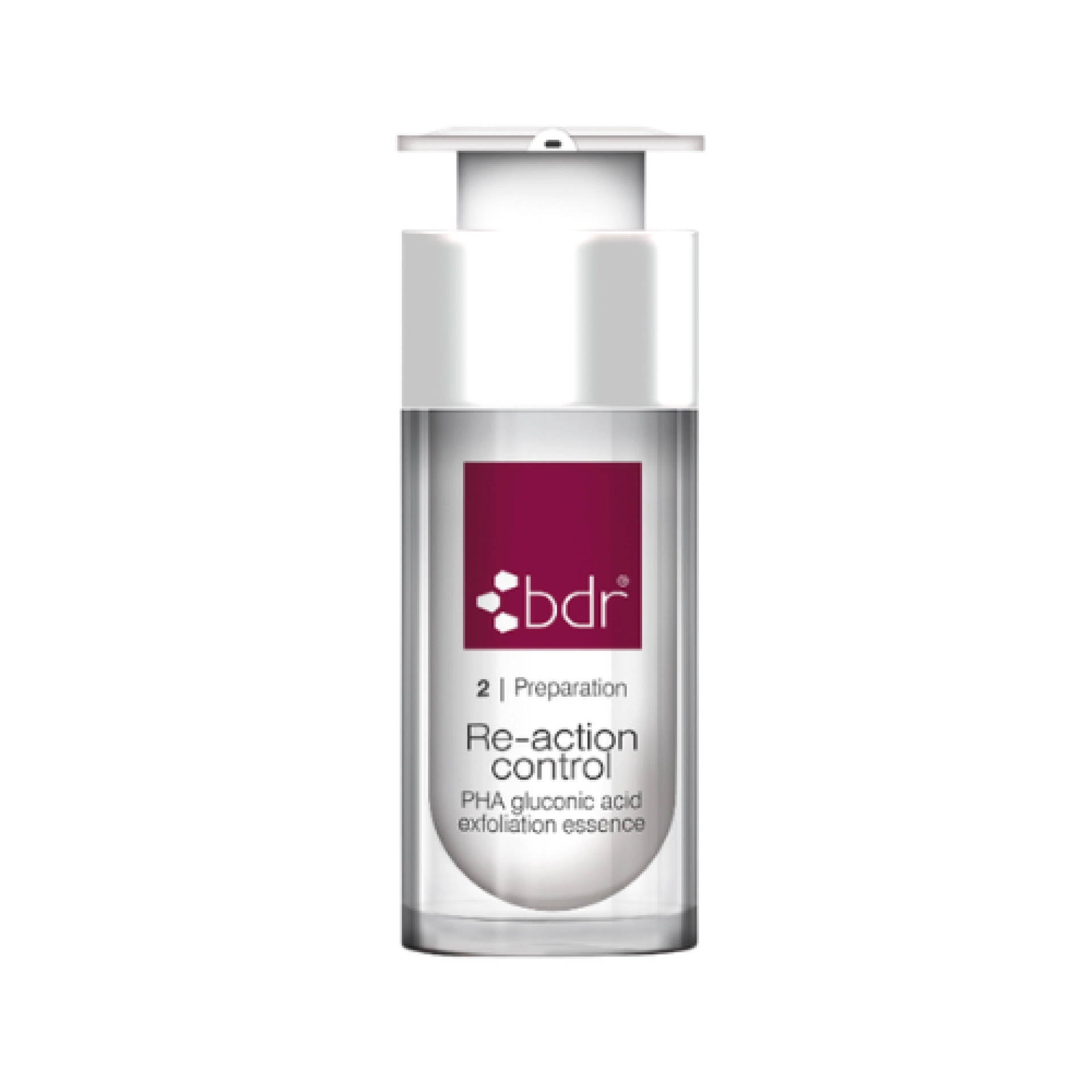Re-action control Exfoliante para pieles hipersensibles | Exfoliante suave y eficaz 30ML - Preparación - BDR ®