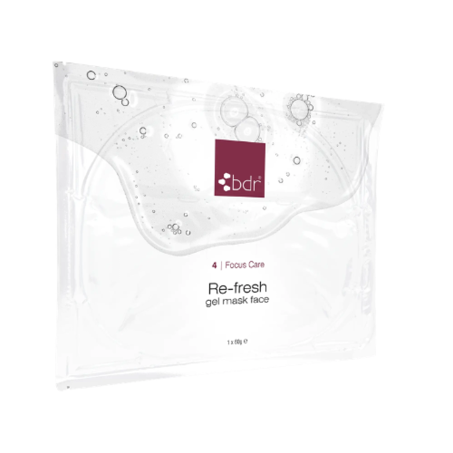 Re-fresh gel face | Mascarilla refrescante para todo tipo de piel 5 uds - Cuidado focalizado - BDR ®