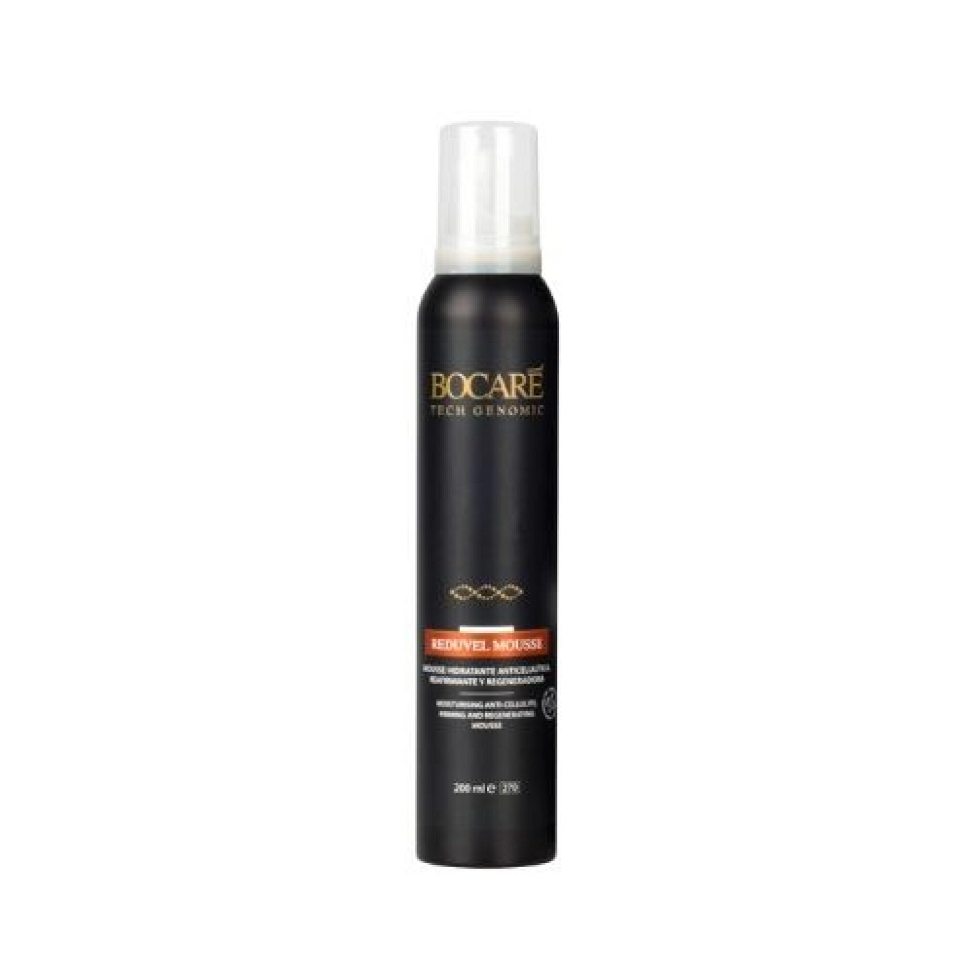 Reduvel Mousse | Mousse hidratante anticelulítico, reafirmante y regeneradora 200 ml – Reduvel Treatment – Bocaré Tech Genomic ®
