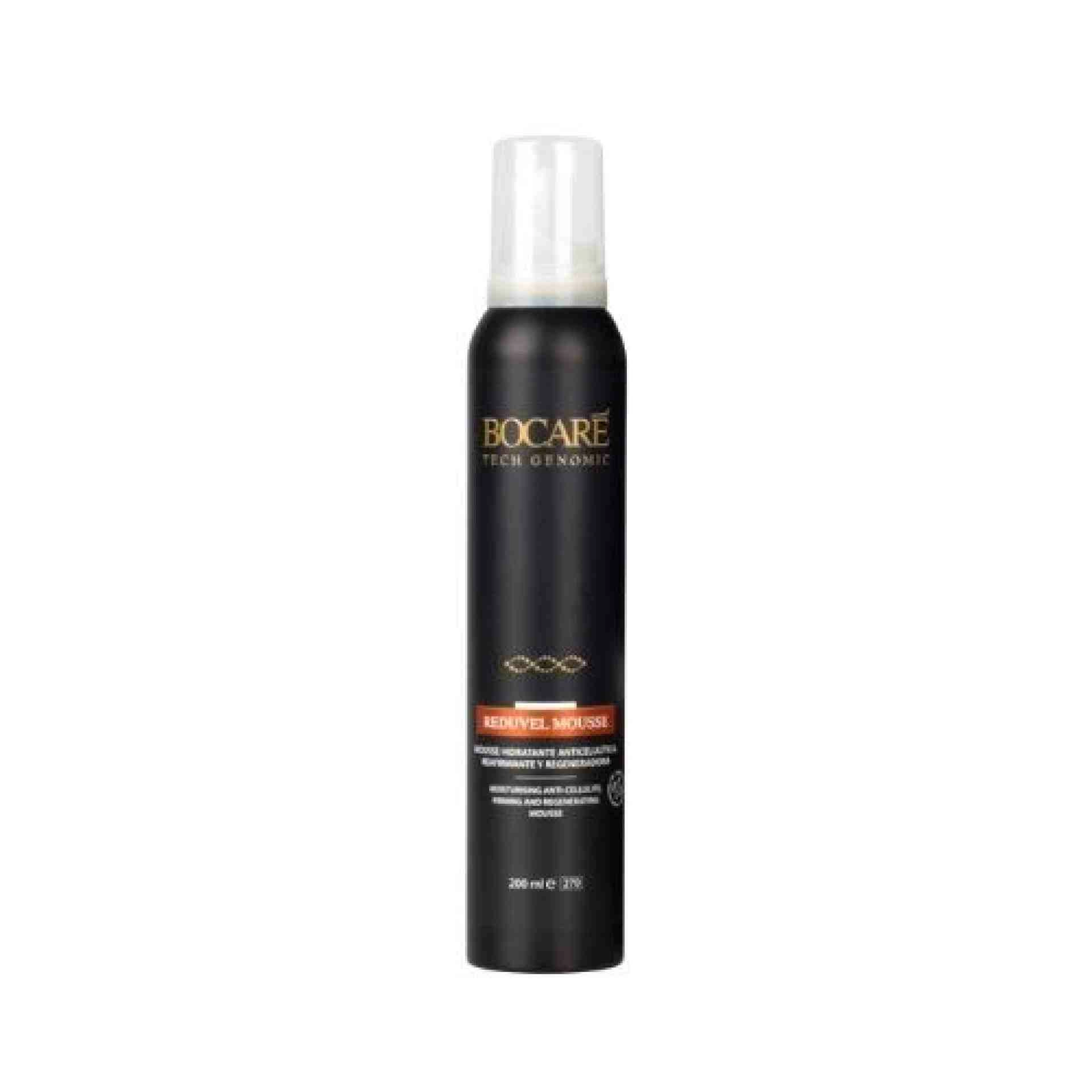Reduvel Mousse | Mousse hidratante anticelulítico, reafirmante y regeneradora 200 ml – Reduvel Treatment – Bocaré Tech Genomic ®