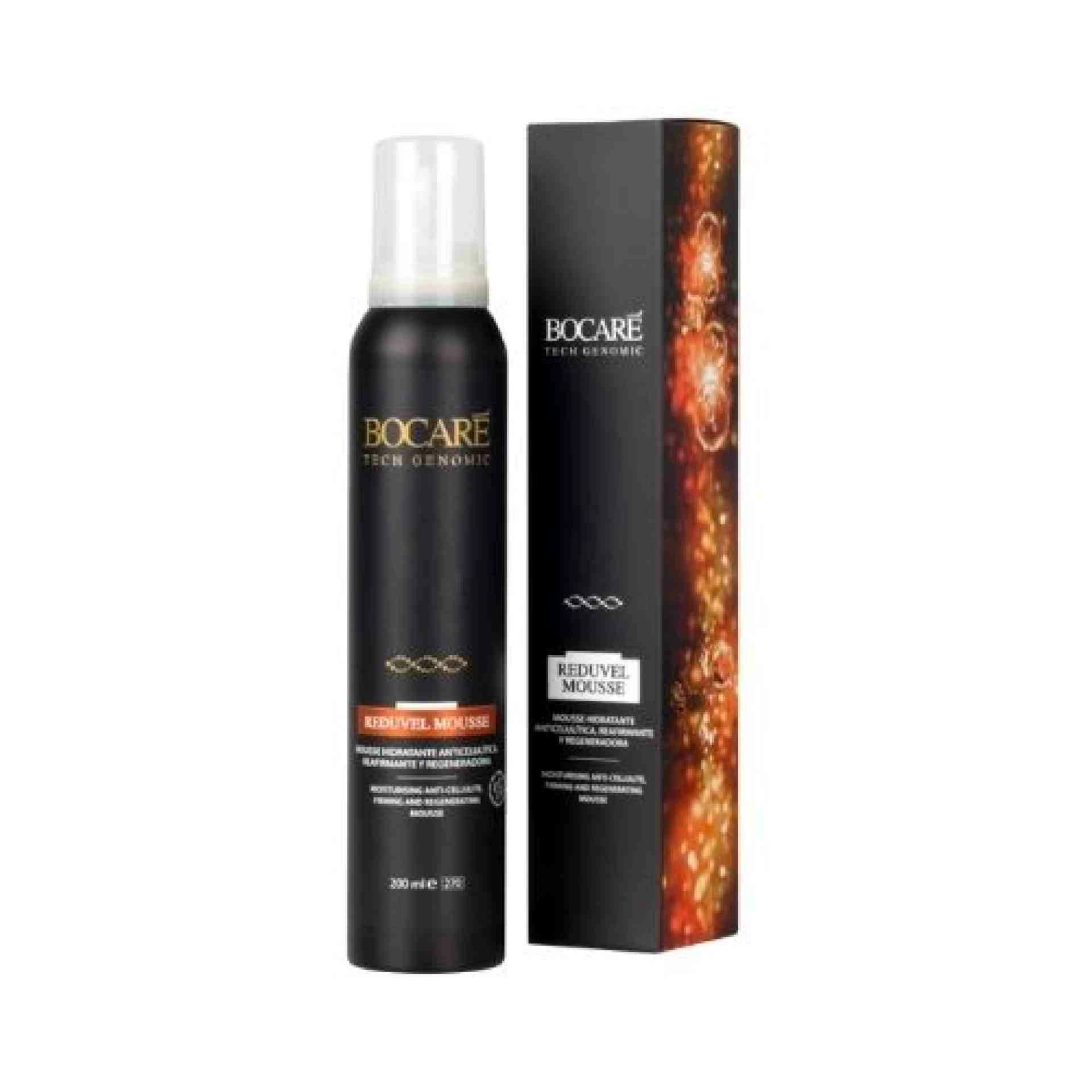 Reduvel Mousse | Mousse hidratante anticelulítico, reafirmante y regeneradora 200 ml – Reduvel Treatment – Bocaré Tech Genomic ®