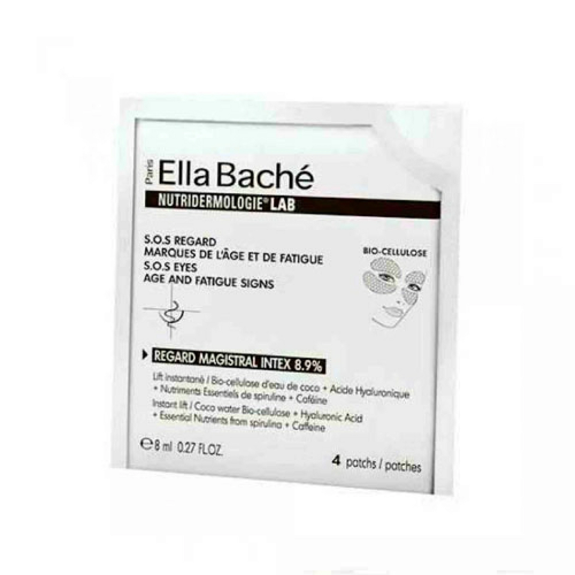 Regard Magistral Intex 8,9% | Parches para ojos 1ud - Nutridermologie Lab - Ella Baché ®