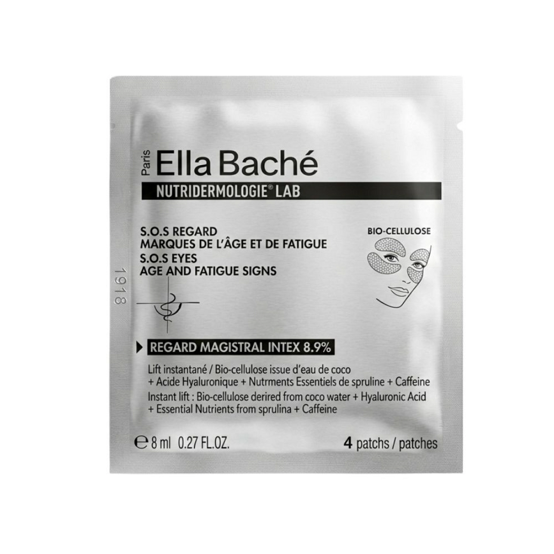 Regard Magistral Intex 8,9% | Parches para ojos 1ud - Nutridermologie Lab - Ella Baché ®