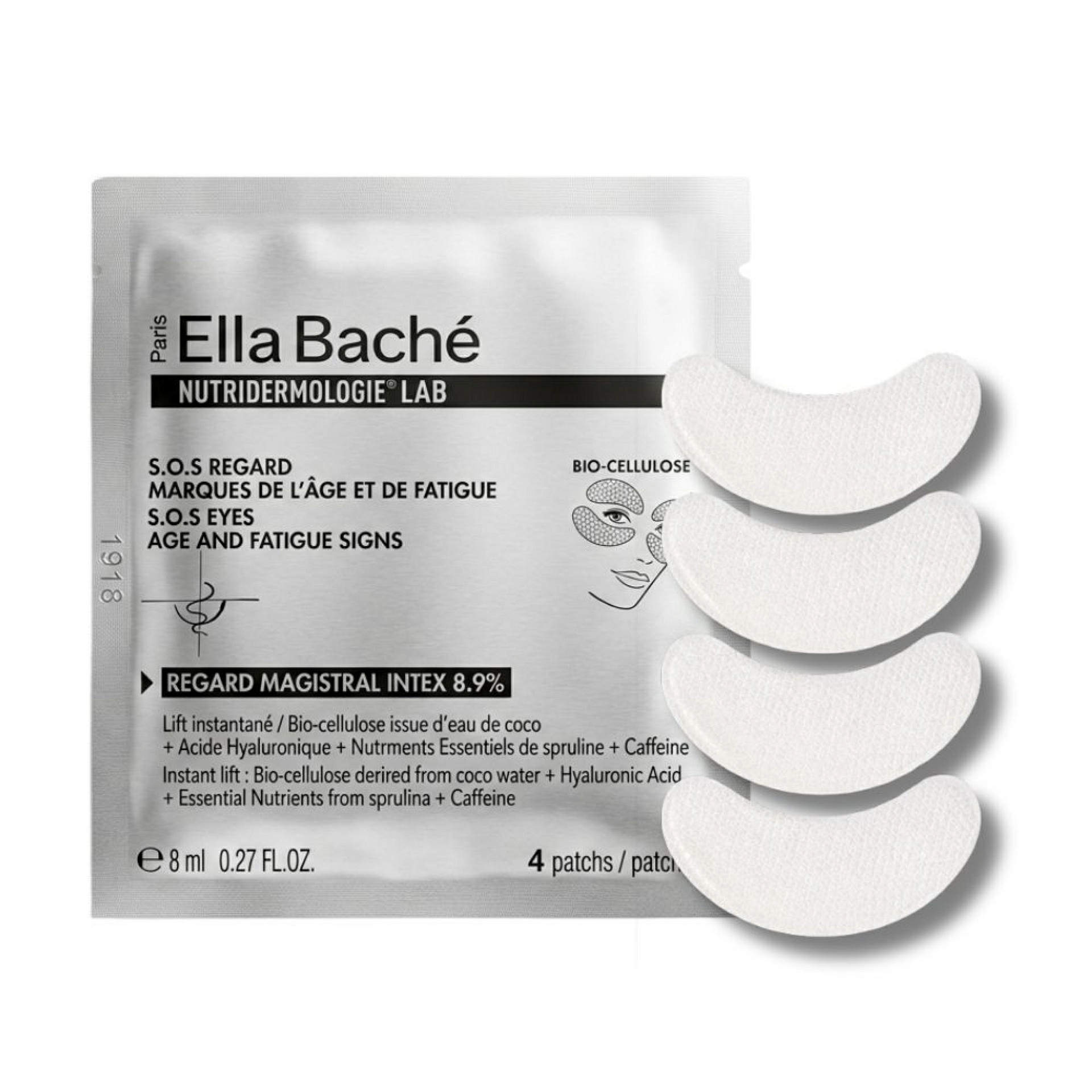Regard Magistral Intex 8,9% | Parches para ojos 1ud - Nutridermologie Lab - Ella Baché ®