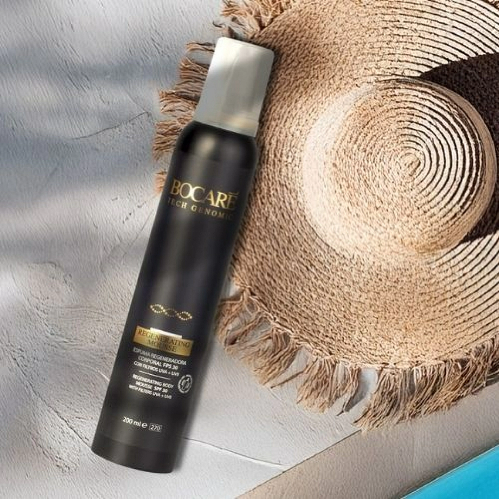 Regenerating Mousse | Espuma regeneradora corporal 200ml - Essential - Bocaré Tech Genomic ®