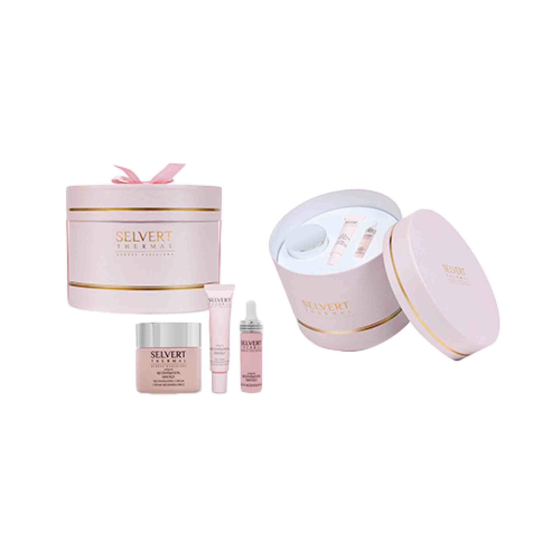 Régénération Coffret: Cream 50ml + Eye Contour 15ml + Ampolla 5ml | Regenerador - Selvert Thermal ®