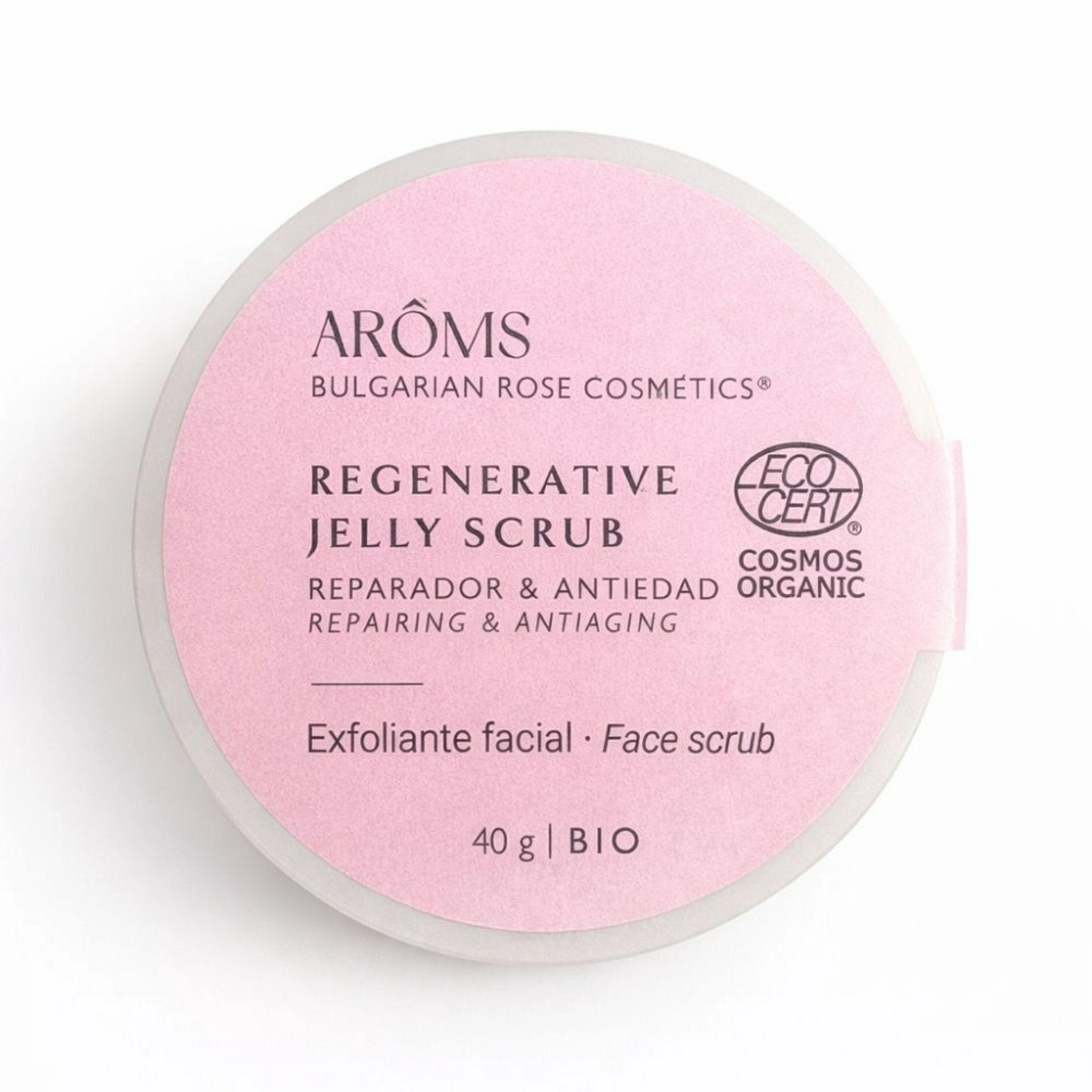 Regenerative Jelly Scrub 40 ml | Exfoliante facial - Arôms Natur ®