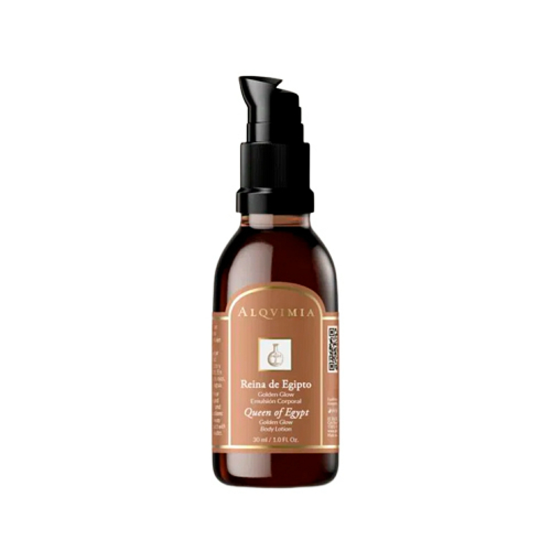 Reina de Egipto Golden Glow 150ml | Emulsión corporal efecto glow - Alqvimia ®