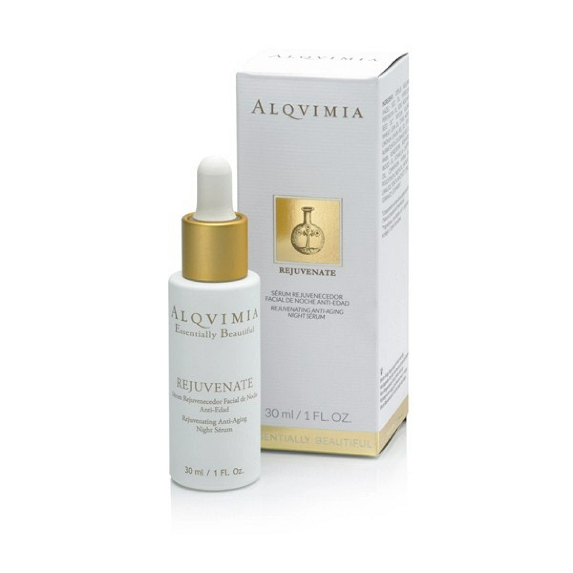 Rejuvenate | Sérum anti-edad y rejuvenecedor - Essentially Beautiful - Alqvimia ®