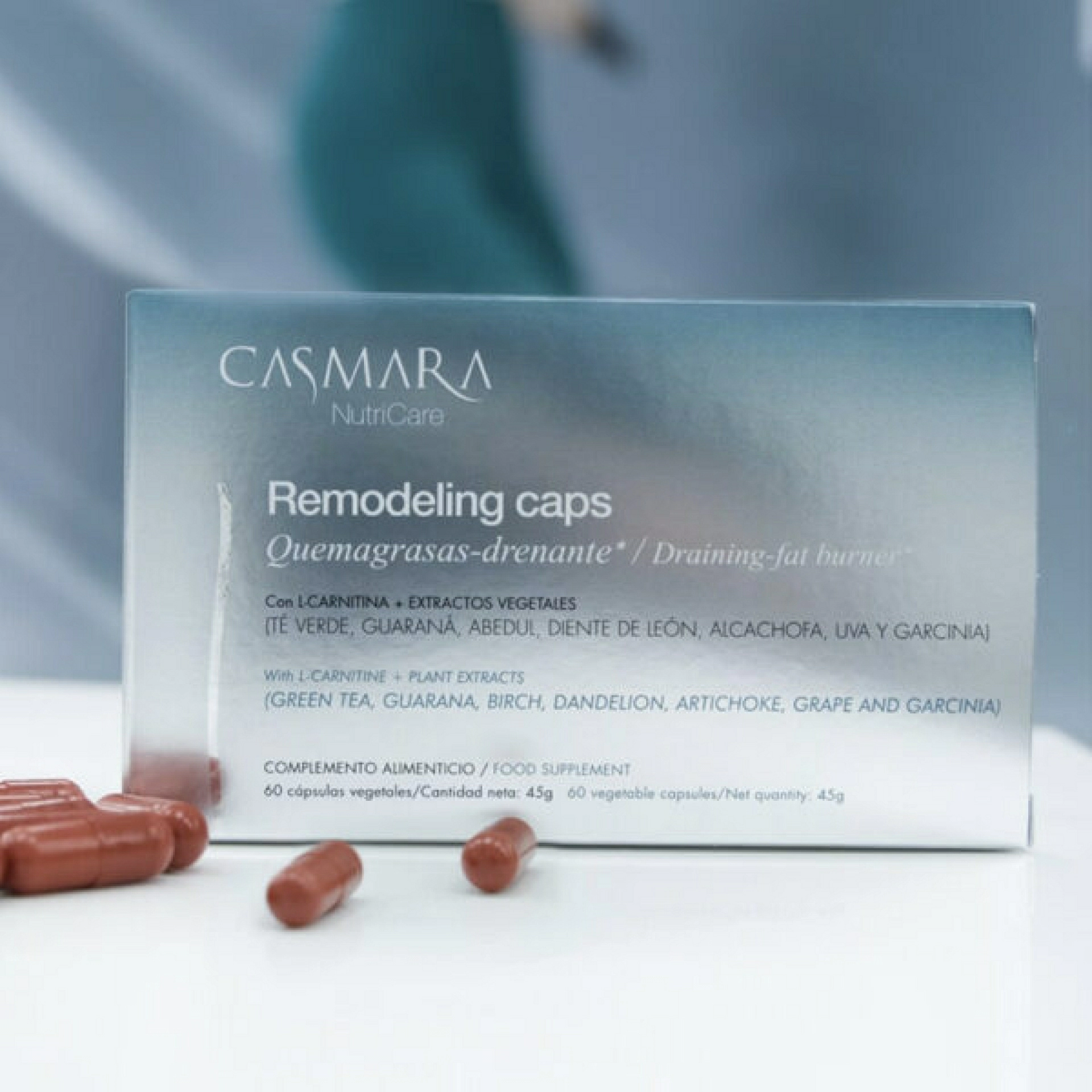 Remodeling Caps Quemagrasas I Nutricosmética 60 uds - Casmara®