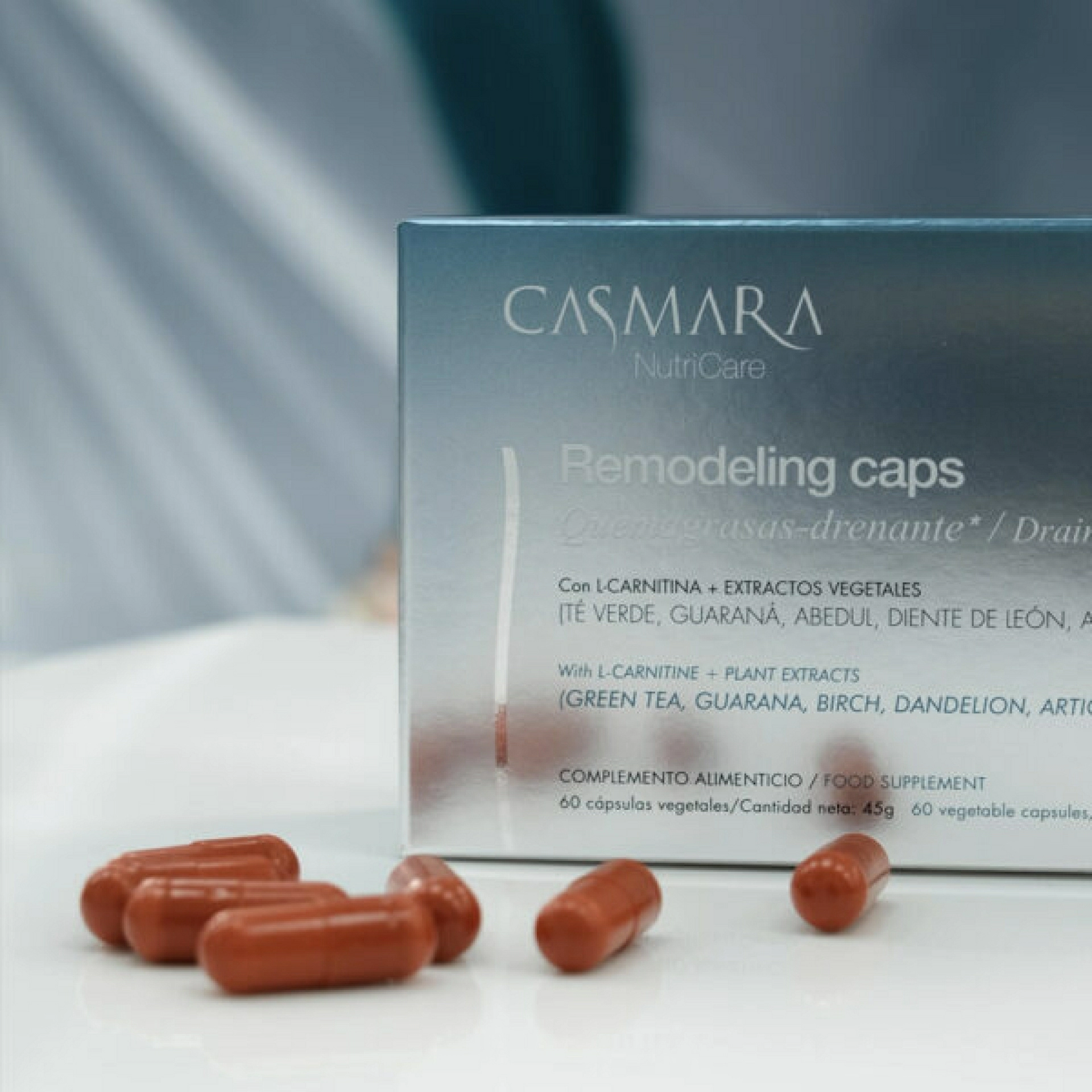 Remodeling Caps Quemagrasas I Nutricosmética 60 uds - Casmara®