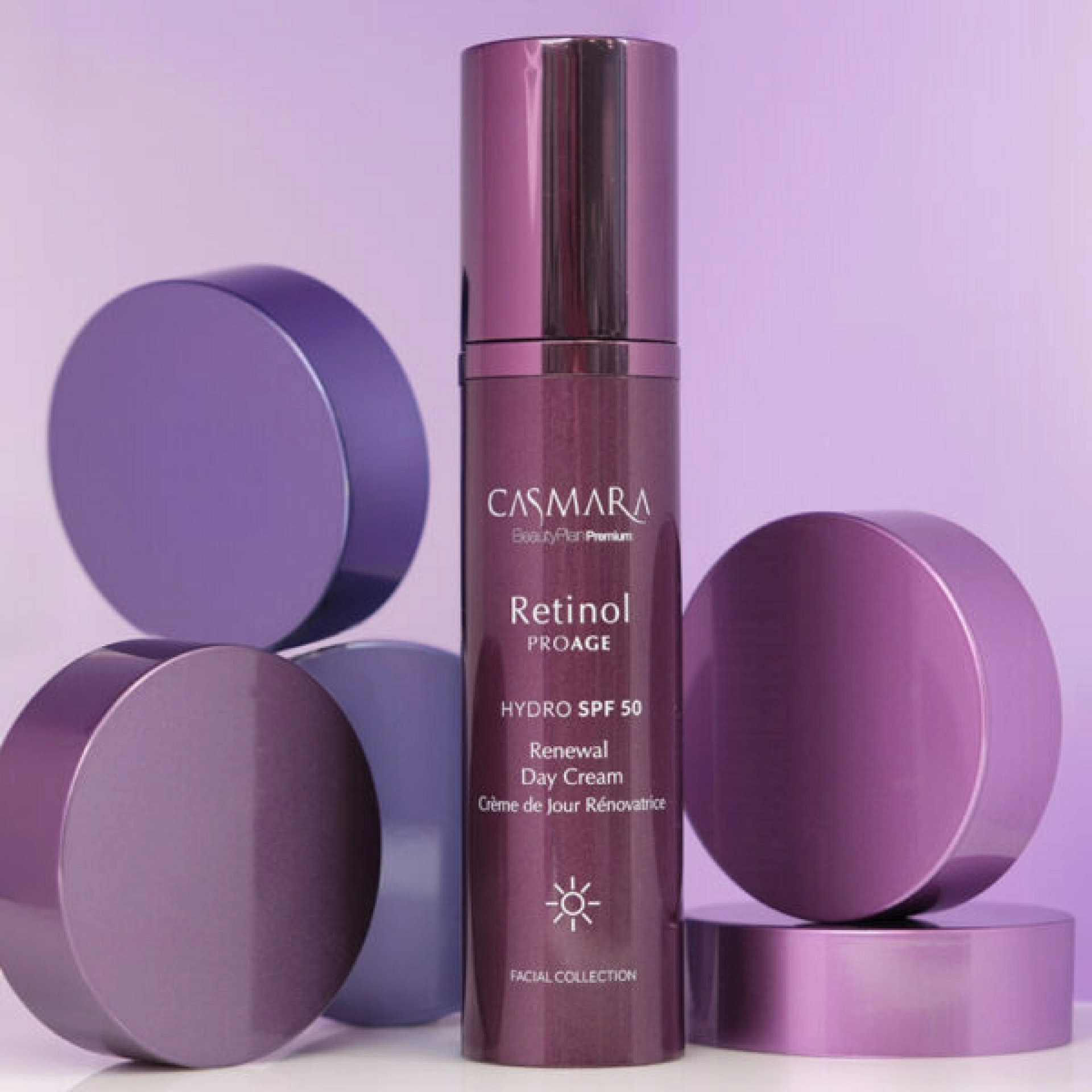 Renewal Day Cream SPF50 | Crema antiedad de día 50 ml- Retinol PROAGE - Casmara ®