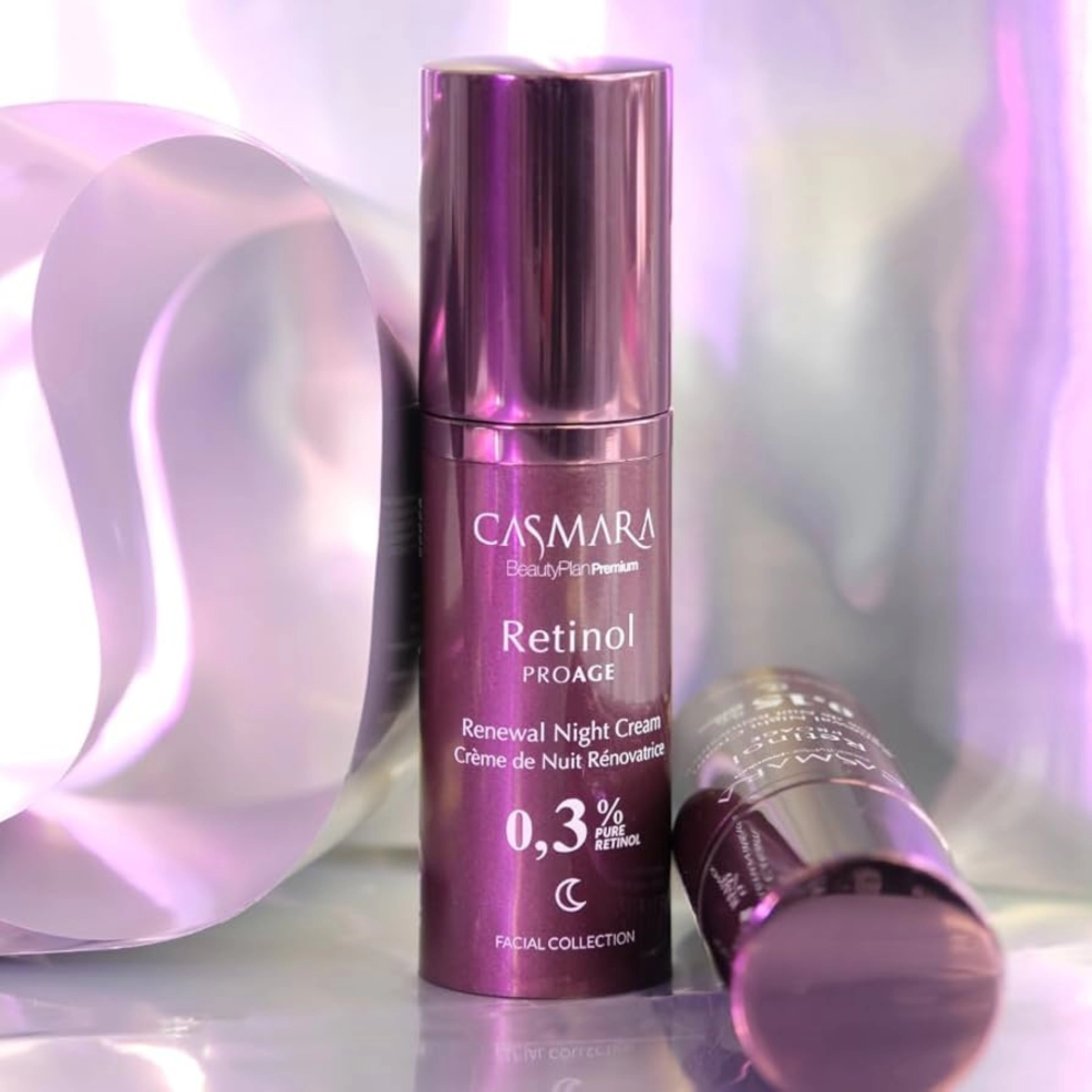Renewal Night Cream - 0,15% y 0,3% | Crema de noche con retinol 30 ml- Retinol PROAGE - Casmara ®