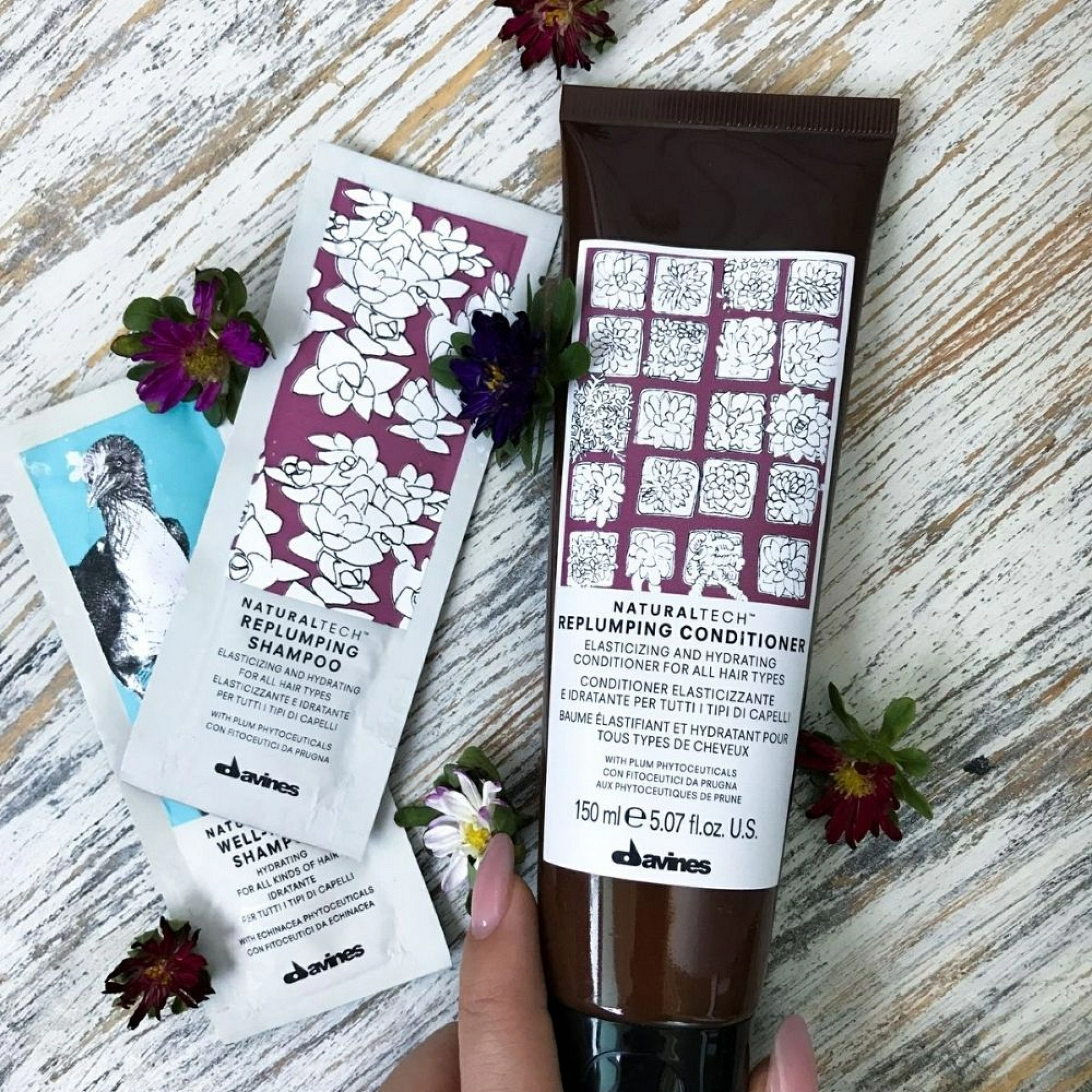 REPLUMPING CONDITIONER | Acondicionador hidratante para todo tipo de cabellos - Naturaltech - Davines ®