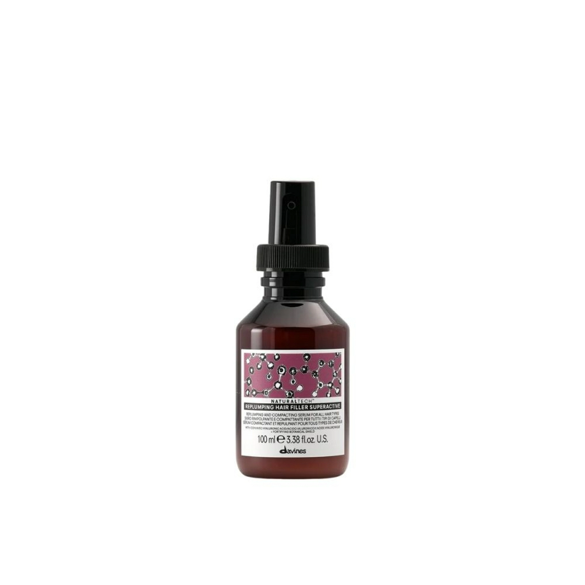 REPLUMPING HAIR FILLER SUPERACTIVE | Tratamiento hidratante para todo tipo de cabellos 100 ml - Naturaltech - Davines ®