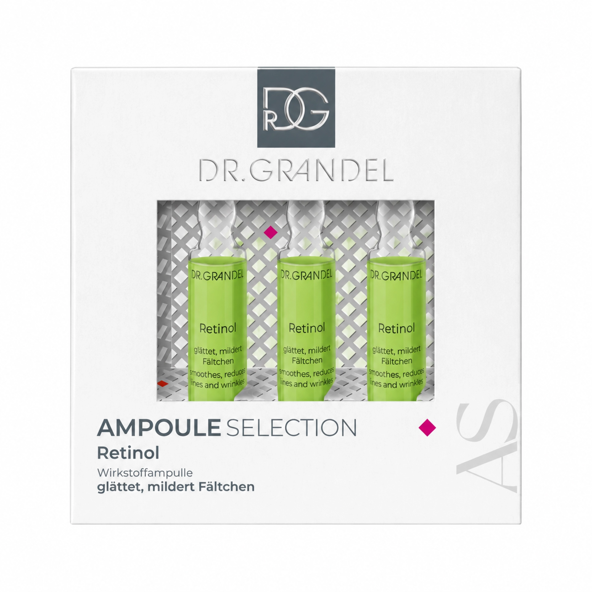 Retinol | Ampollas de Retinol Liposomado 3 x 3 ml – Ampoule Selection - Dr. Grandel ®