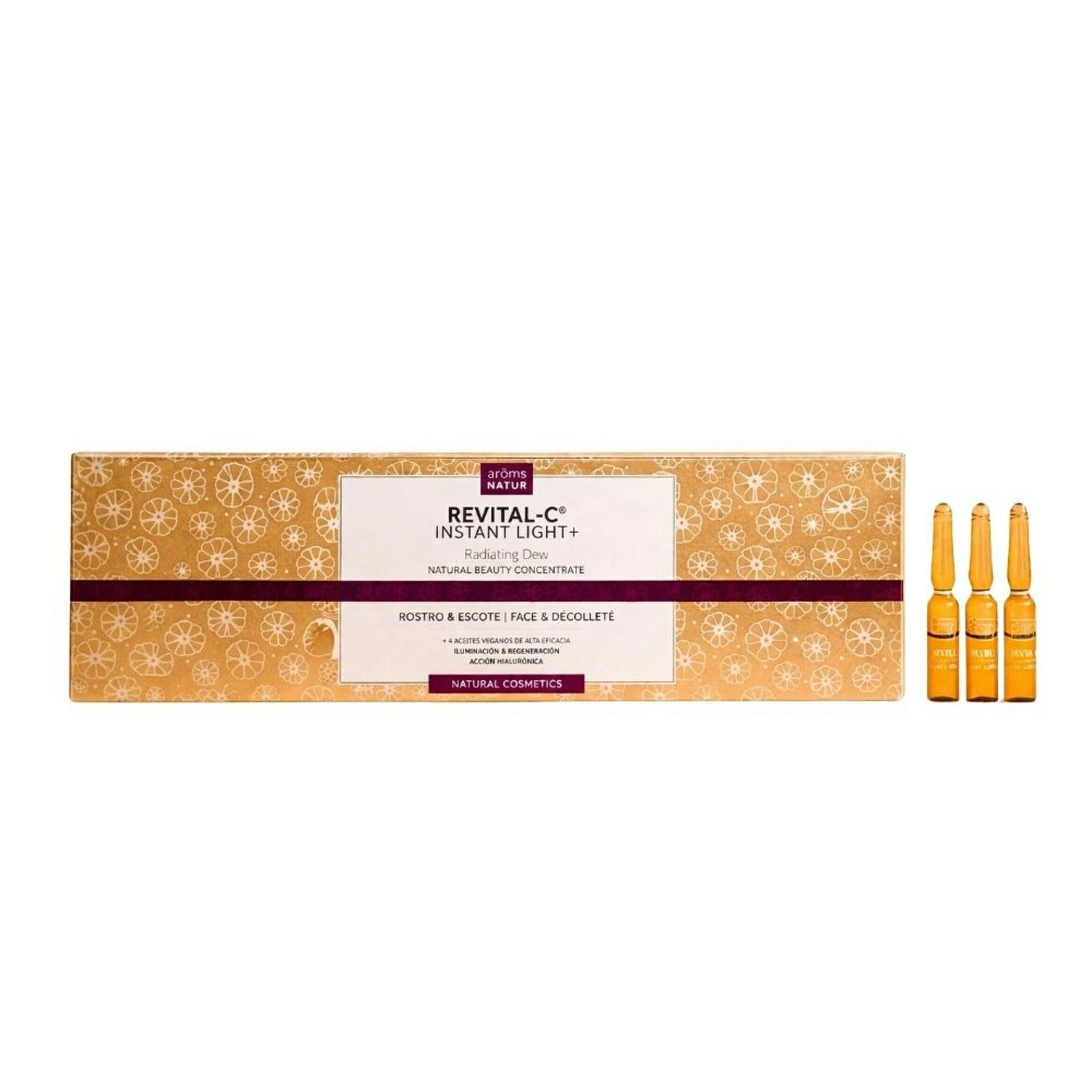 Revital C Instant Light+ Treatment 12 amp. - Revital-C Antiox & Radiance - Arôms Natur ®