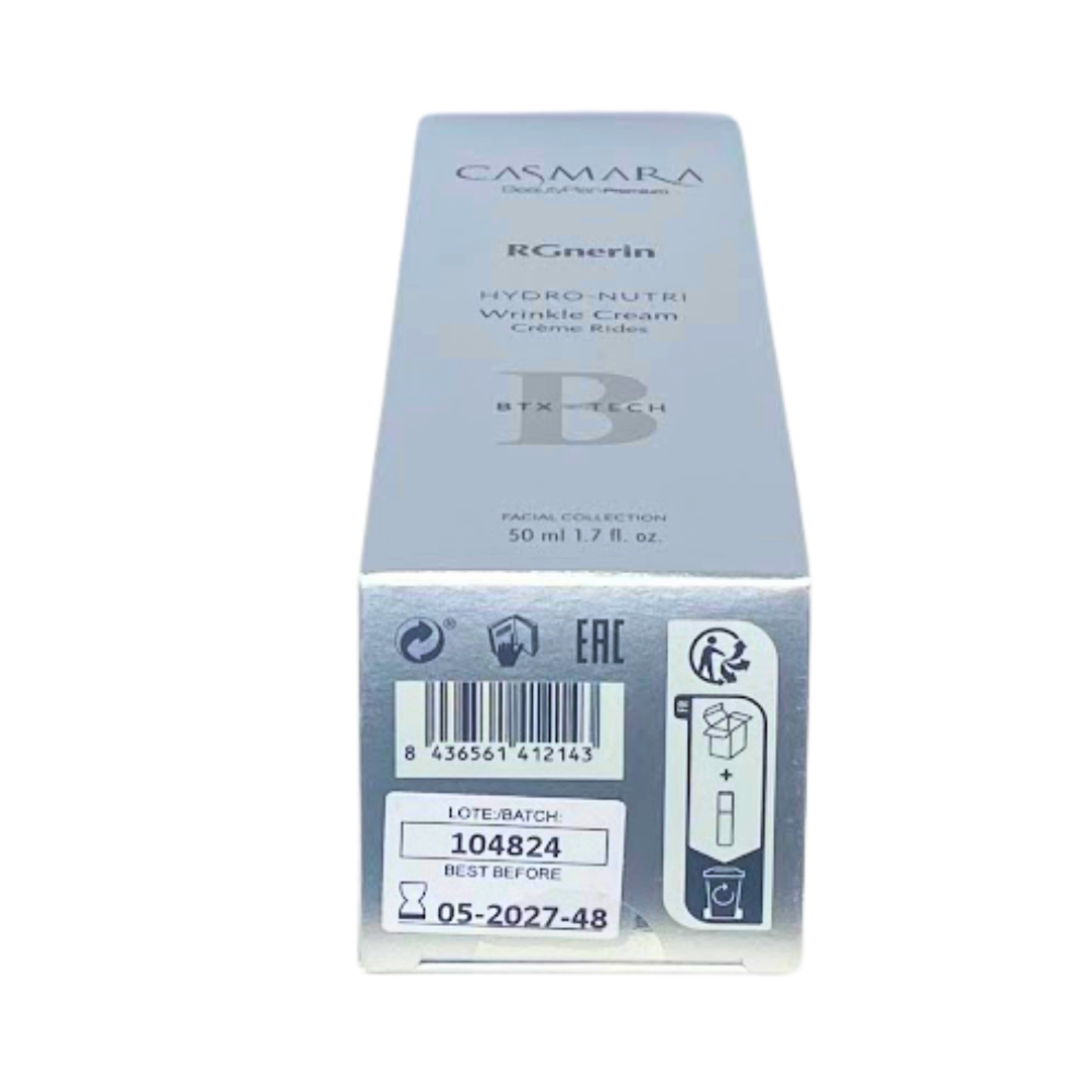 RGnerin Hydro-Nutri Wrinkle Cream 50ml | Antiarrugas - Casmara ®