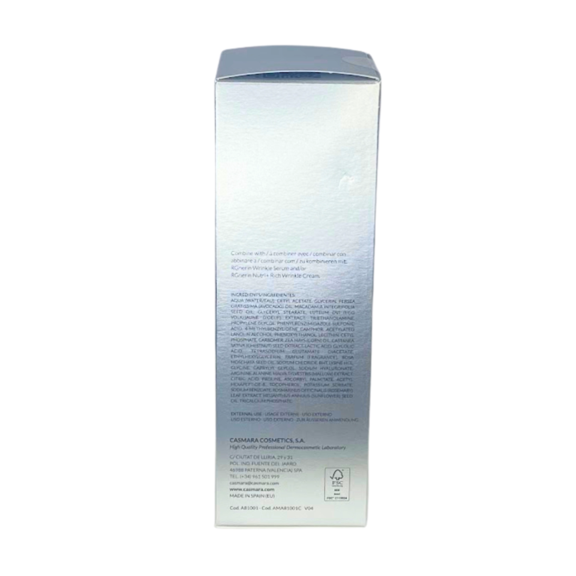 RGnerin Hydro-Nutri Wrinkle Cream 50ml | Antiarrugas - Casmara ®