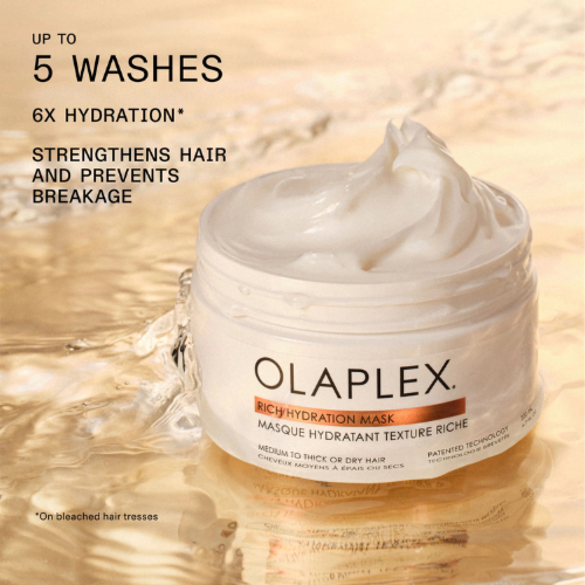 Rich Hydration Mask | Mascarilla hidratante para cabello seco de textura media- gruesa 200ml - Olaplex ®