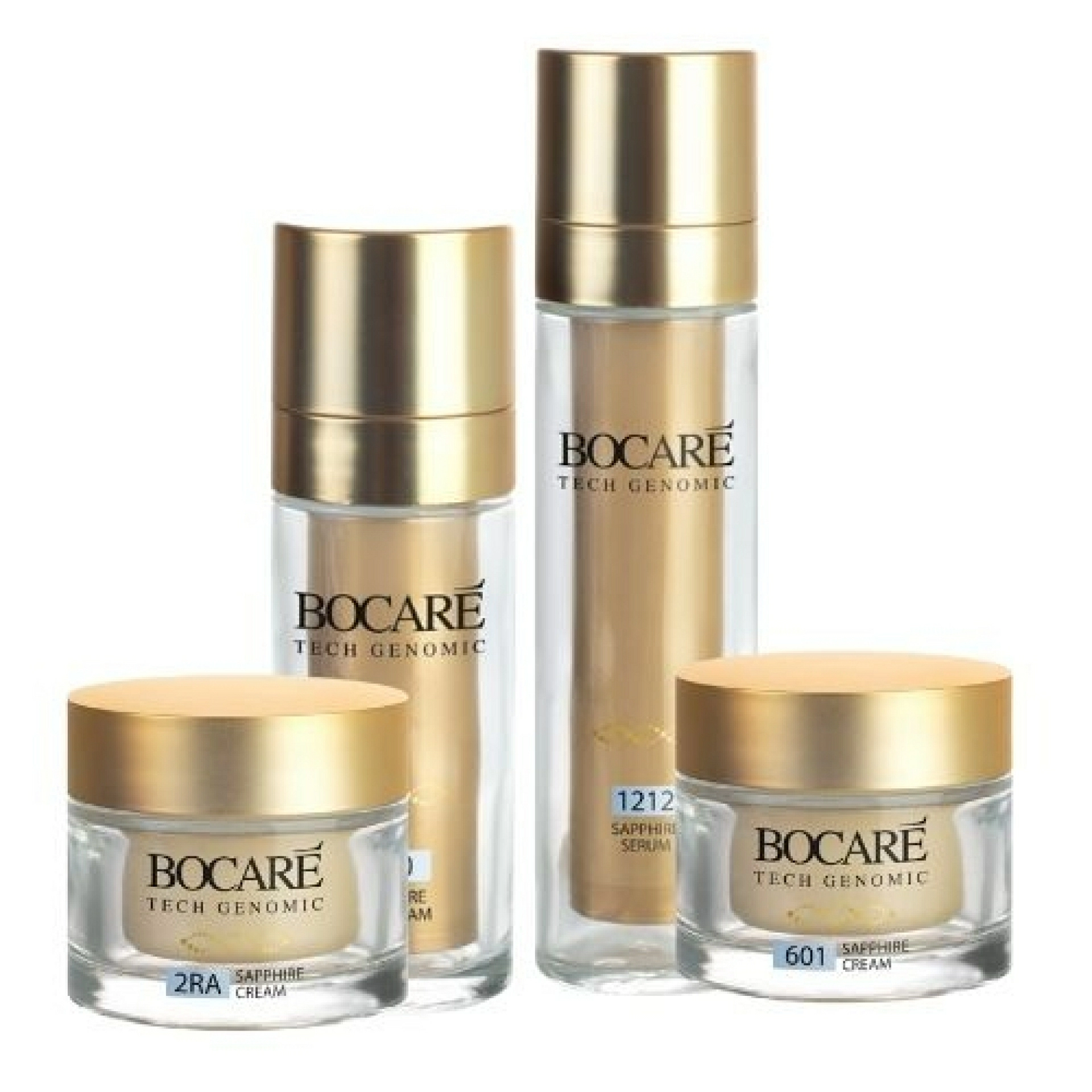 Sapphire Eye Cream 610 | Contorno de ojos antiedad premium 30 ml – Sapphire – Bocaré Tech Genomic ®