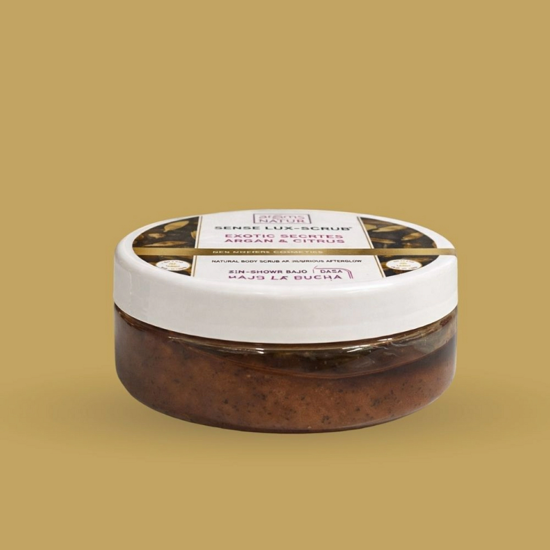 Scrub Exotic Secrets - Argan & Citrus | Exfoliante 200ml - Sense Lux - Arôms Natur ®