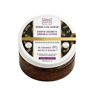 Scrub Exotic Secrets - Argan & Citrus | Exfoliante 200ml - Sense Lux - Arôms Natur ®