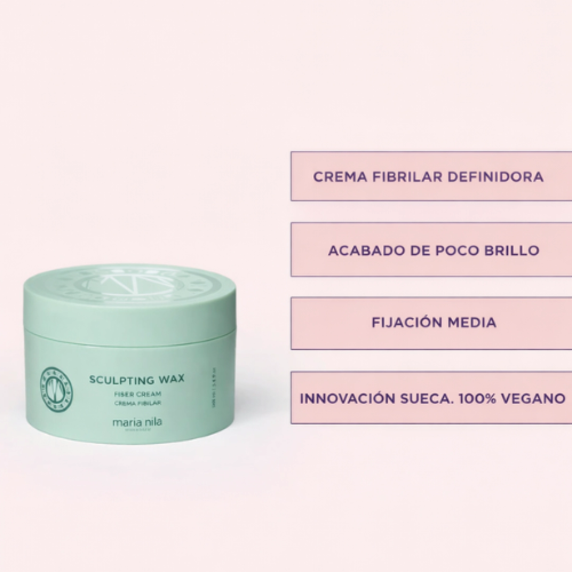 Sculpting Wax | Cera Fibrosa con Fijación Flexible 100 ml - MN Minerals - Maria Nila ®