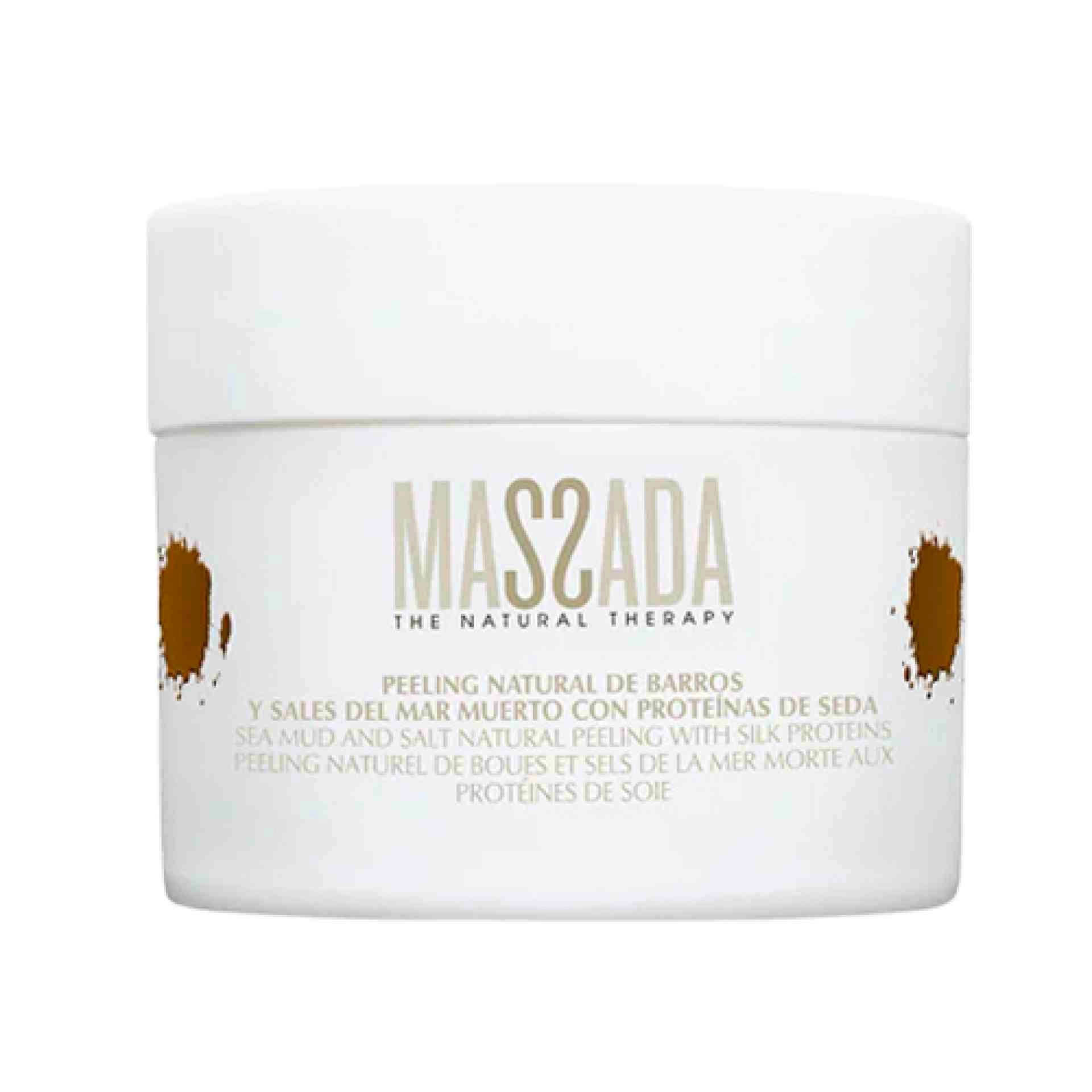 Sea Mud and Salt Natural Peeling | Peeling natural de barros y sales del Mar Muerto 200ml - Massada ®