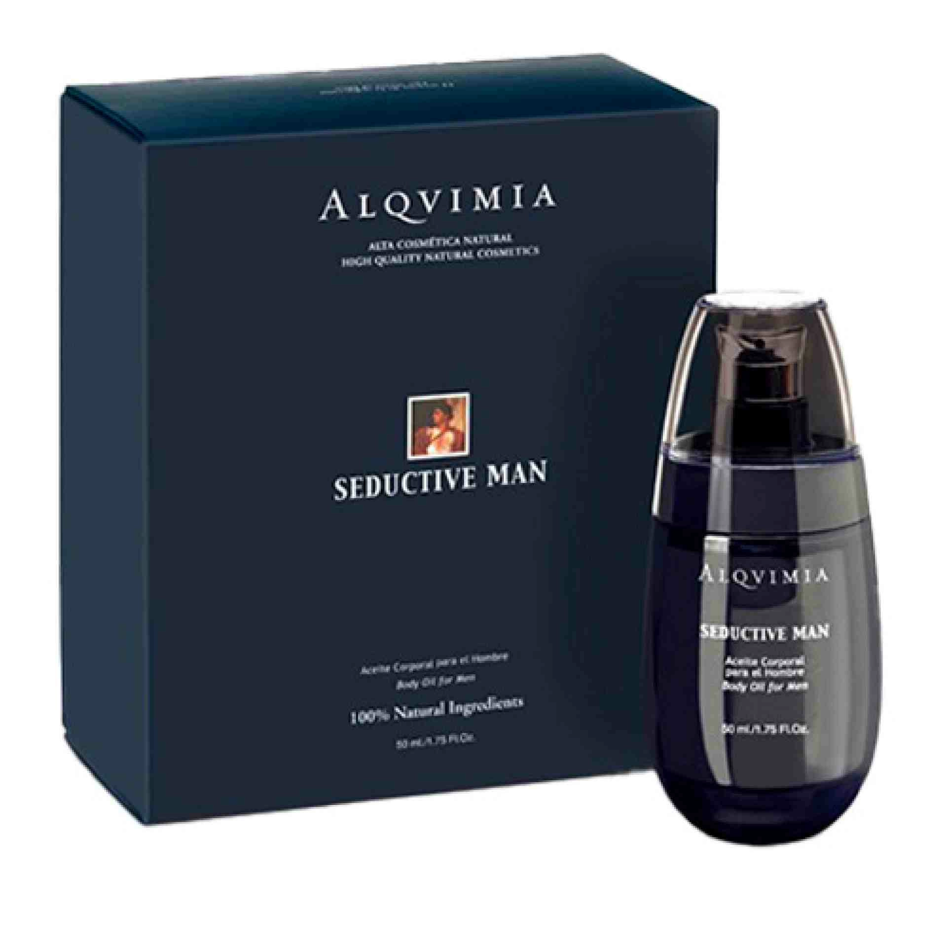 Seductive Man Aceite Corporal I Potenciador 50ml - Alqvimia ®