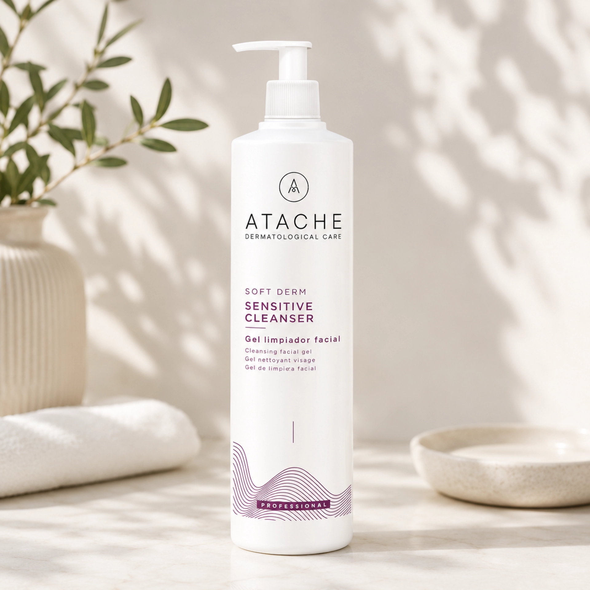 Sensitive Cleanser | Gel Limpiador piel sensible - Soft Derm - Atache ®