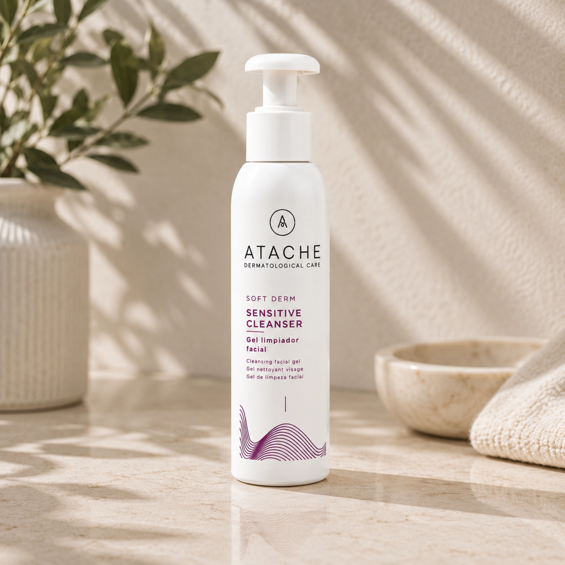 Sensitive Cleanser | Gel Limpiador piel sensible - Soft Derm - Atache ®