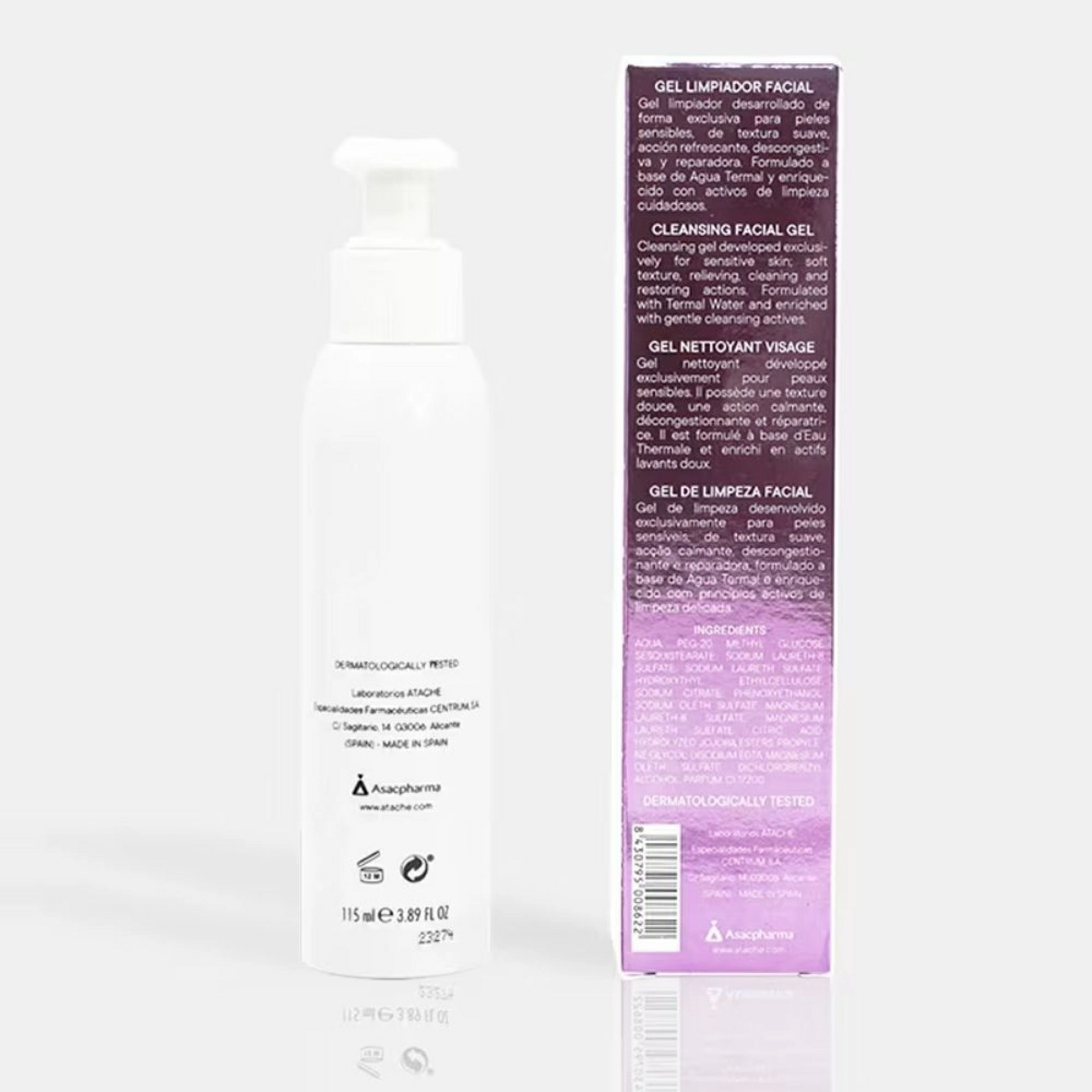 Sensitive Cleanser | Gel Limpiador piel sensible - Soft Derm - Atache ®