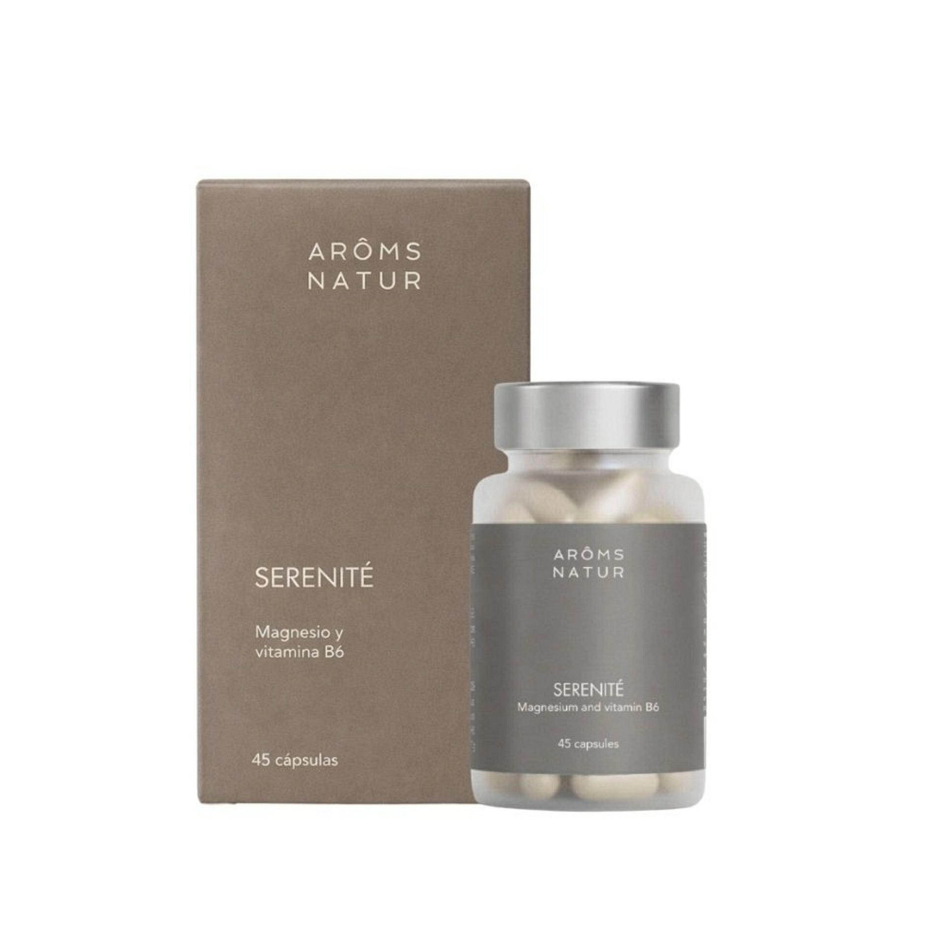 Serenité 45 Cápsulas |  Complemento Relajante - Nutricosméticos - Arôms Natur ®
