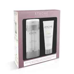 Serum 2 + Crema Hidr -Protectora y Antioxidante | Serum 2 Retinol + CoQ10 30 ml + Crema Antioxidante e Hidratante 50 ml | Atache ®