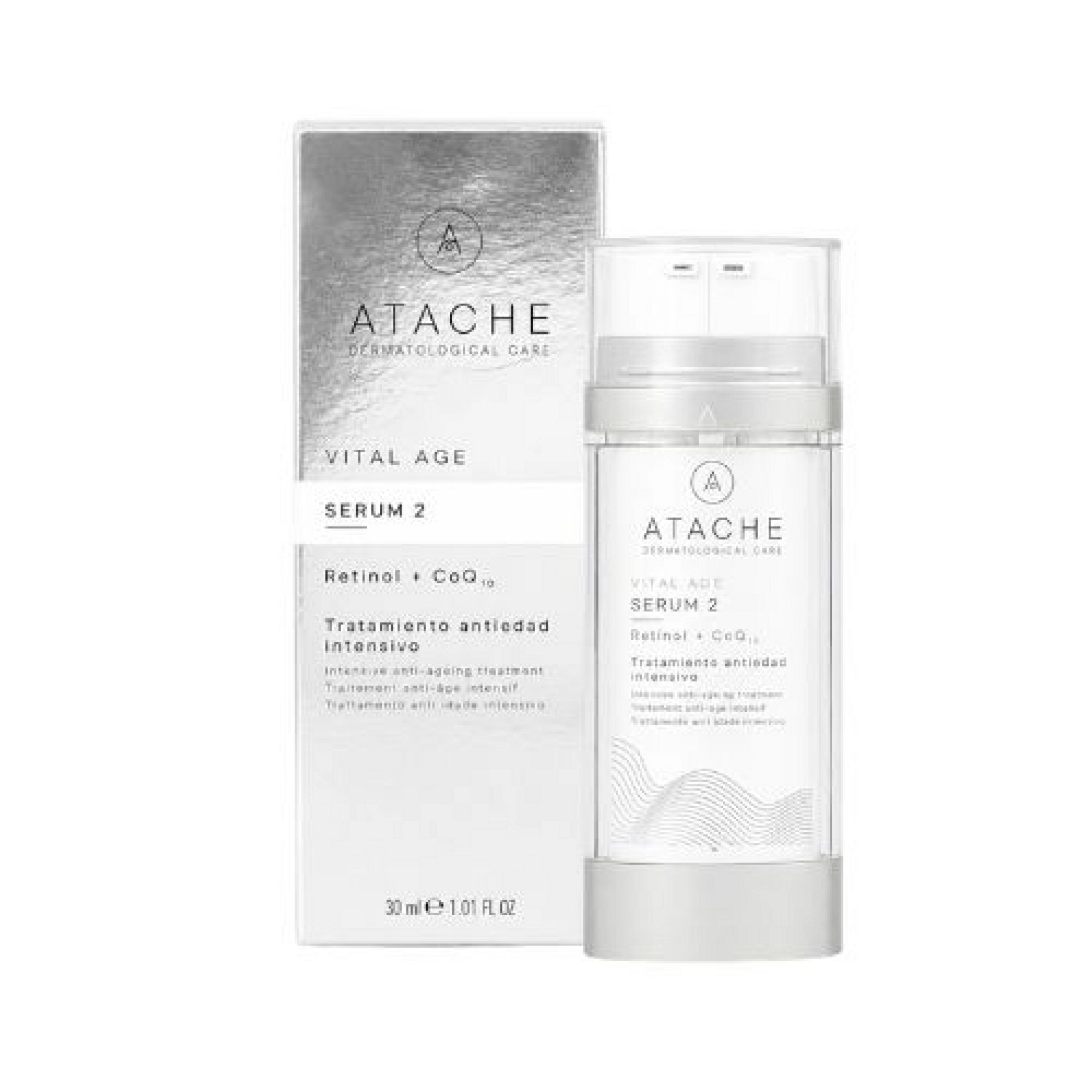 Serum 2. Retinol + CoQ10 | Serum Antiedad 30 ml - Vital Age - Atache ®