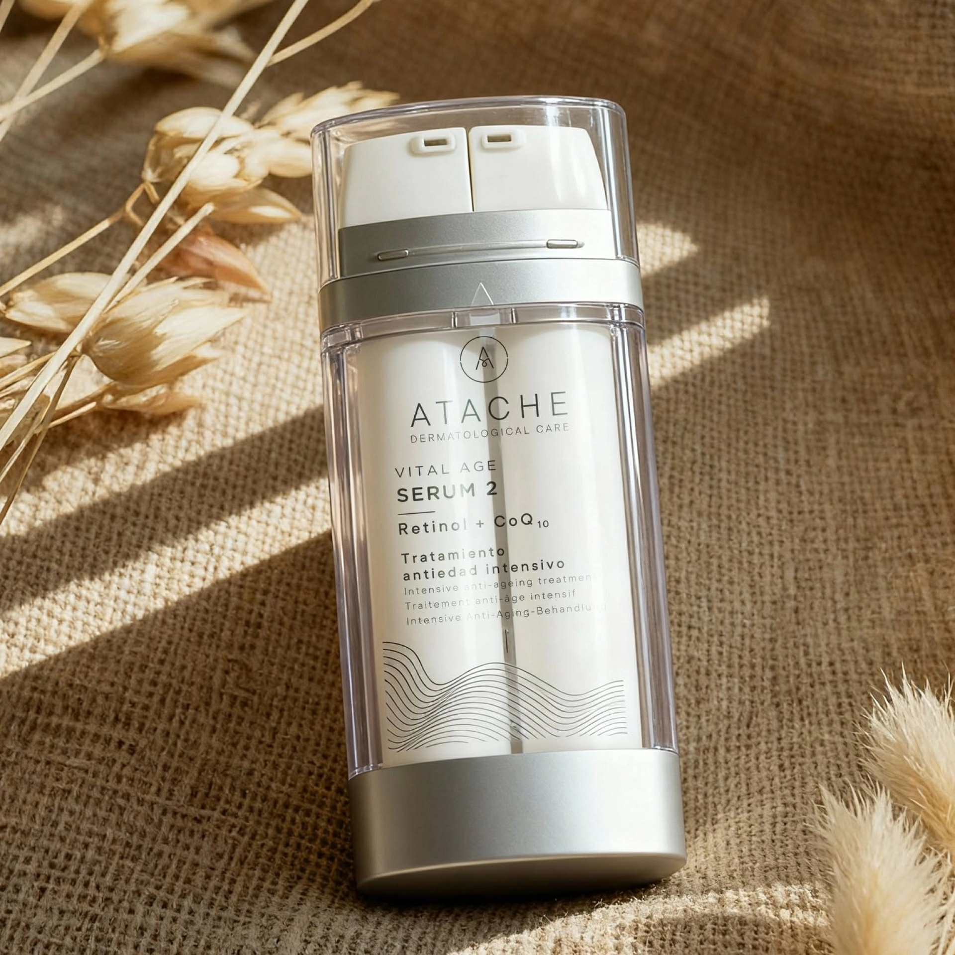 Serum 2. Retinol + CoQ10 | Serum Antiedad 30 ml - Vital Age - Atache ®