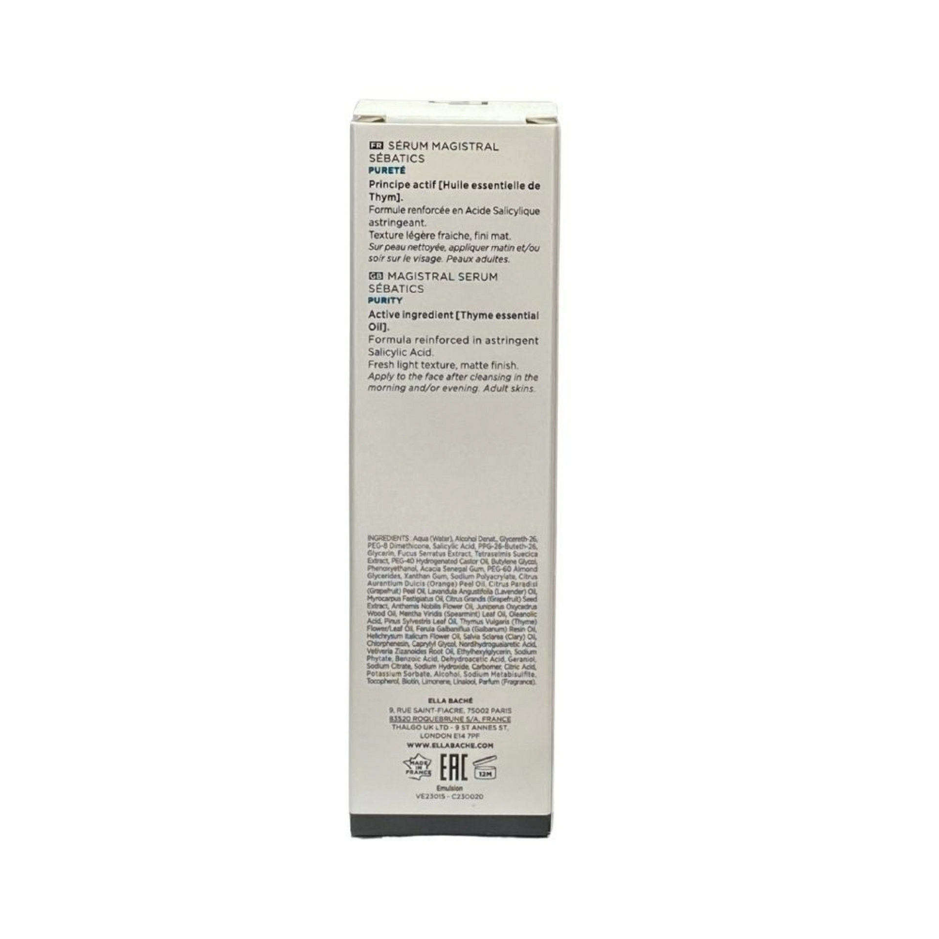 Serum Magistral Sebatics 30ml - Pur Aromatics - Ella Baché ®