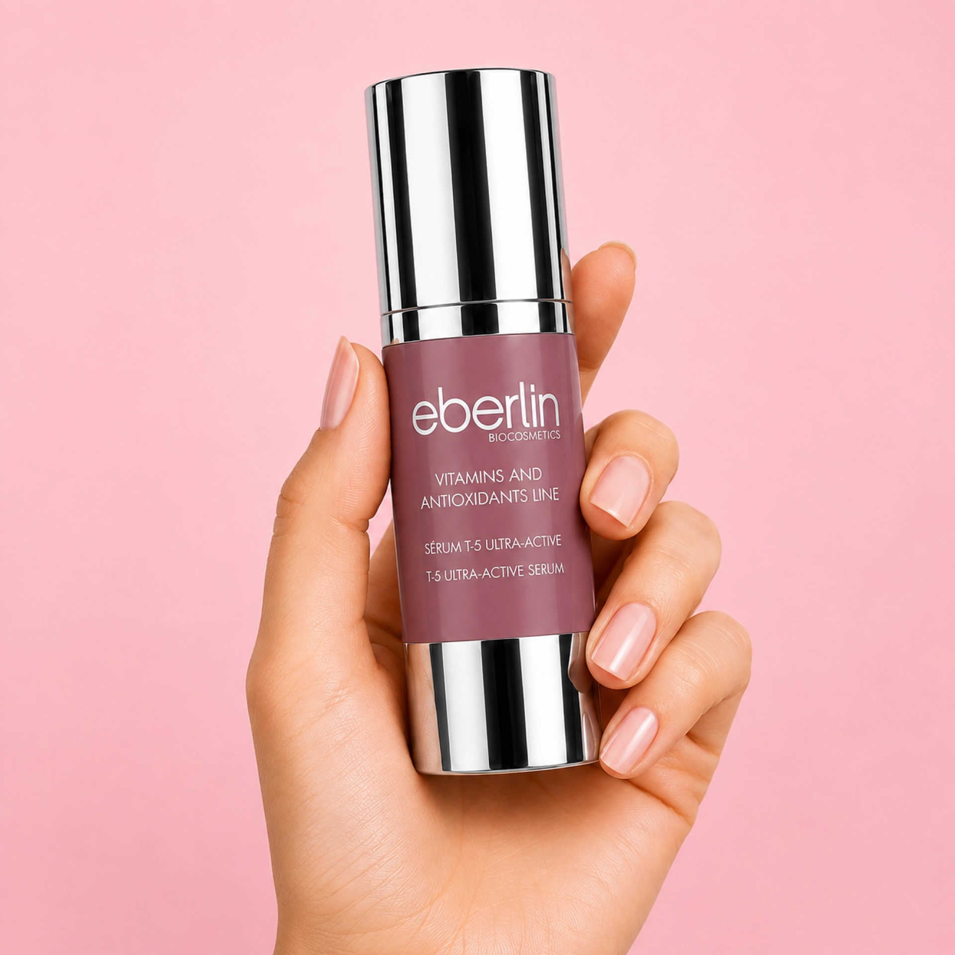 Sérum T-5 Ultraactivo 30 ml - Línea Vitaminas y Antioxidantes - Eberlin ®