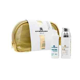 Set BB Glow Tono Medio | Crema Color EE 50 ml + Serum Shark Sauce 30 ml + Neceser de Regalo - Utsukusy ®