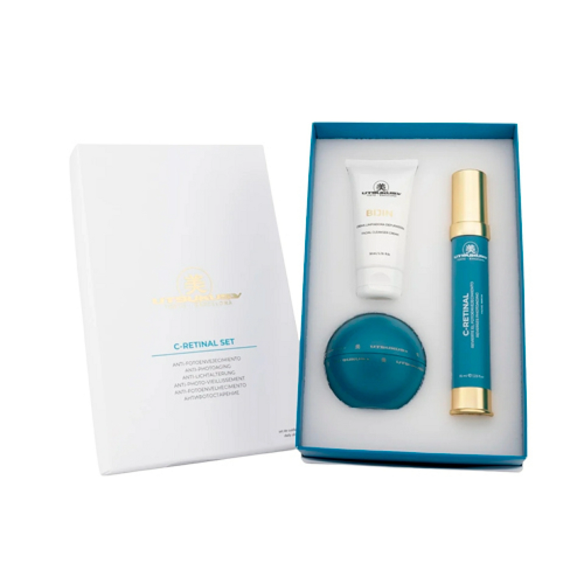 SET C-RETINAL | C-Retinal Crema 50ml + C-Retinal Serum 35ml + Bijin 50ml - Utsukusy ®